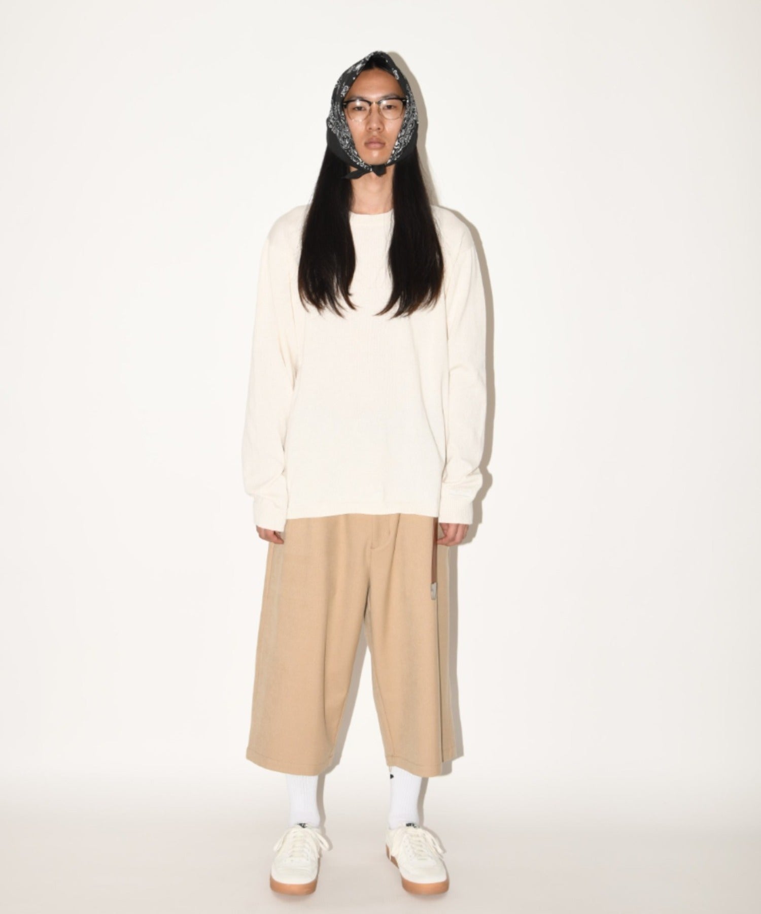 "emotional"High-socks - white