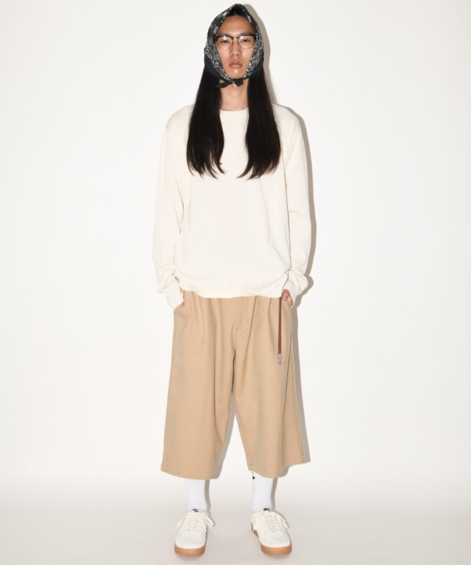 "emotional"High-socks - white