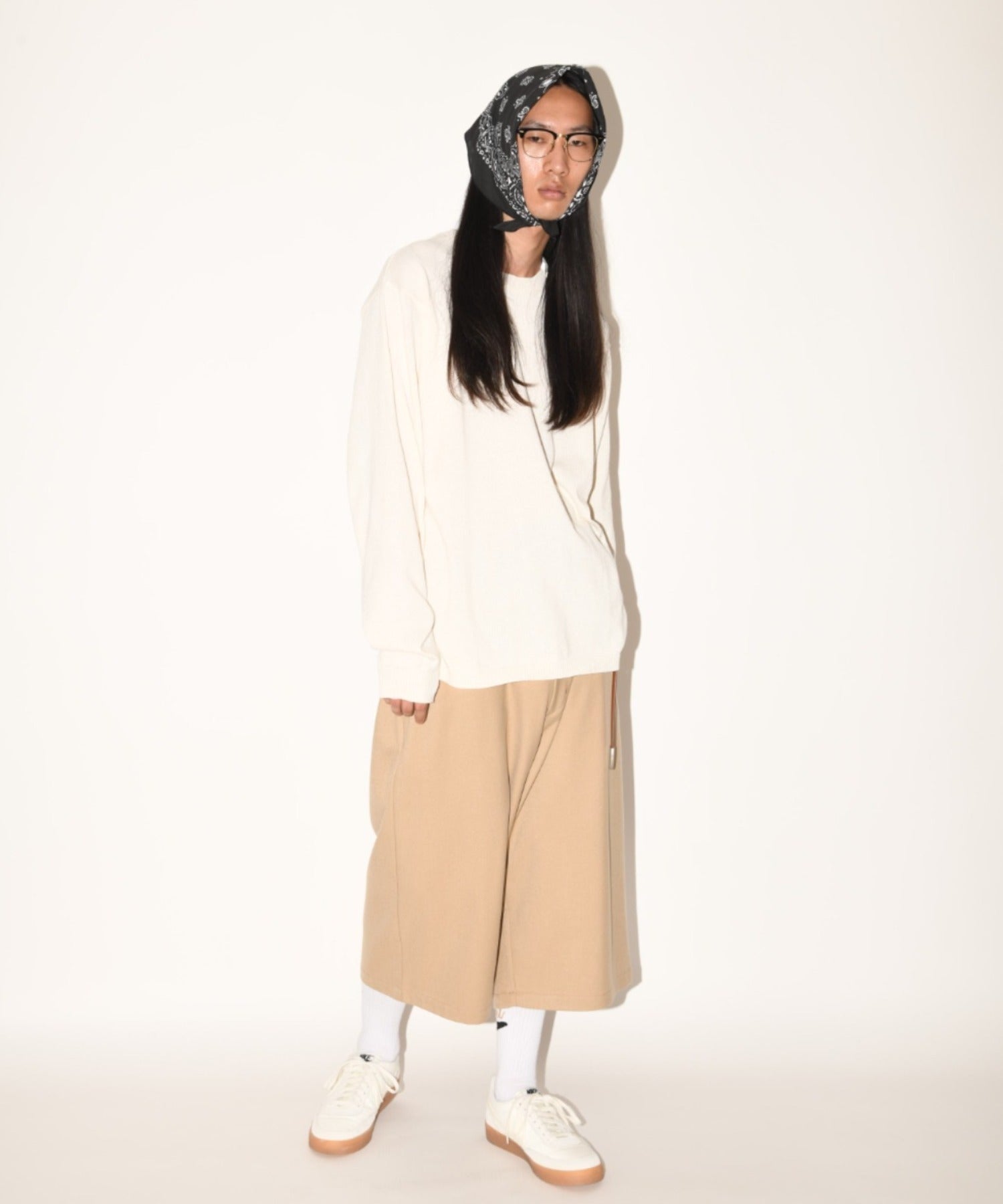 "emotional"High-socks - white