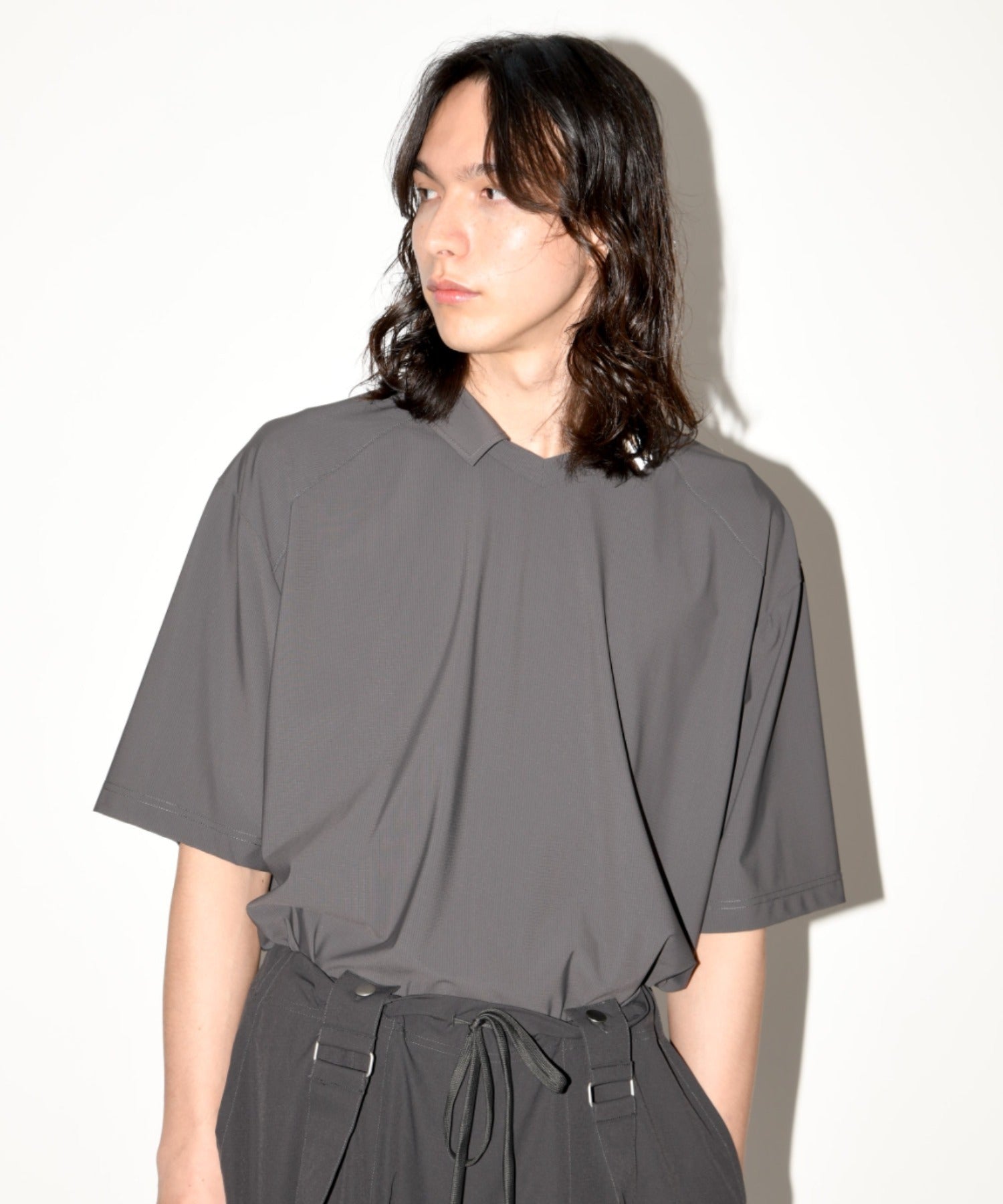 Quick-dry S/S game shirt - black