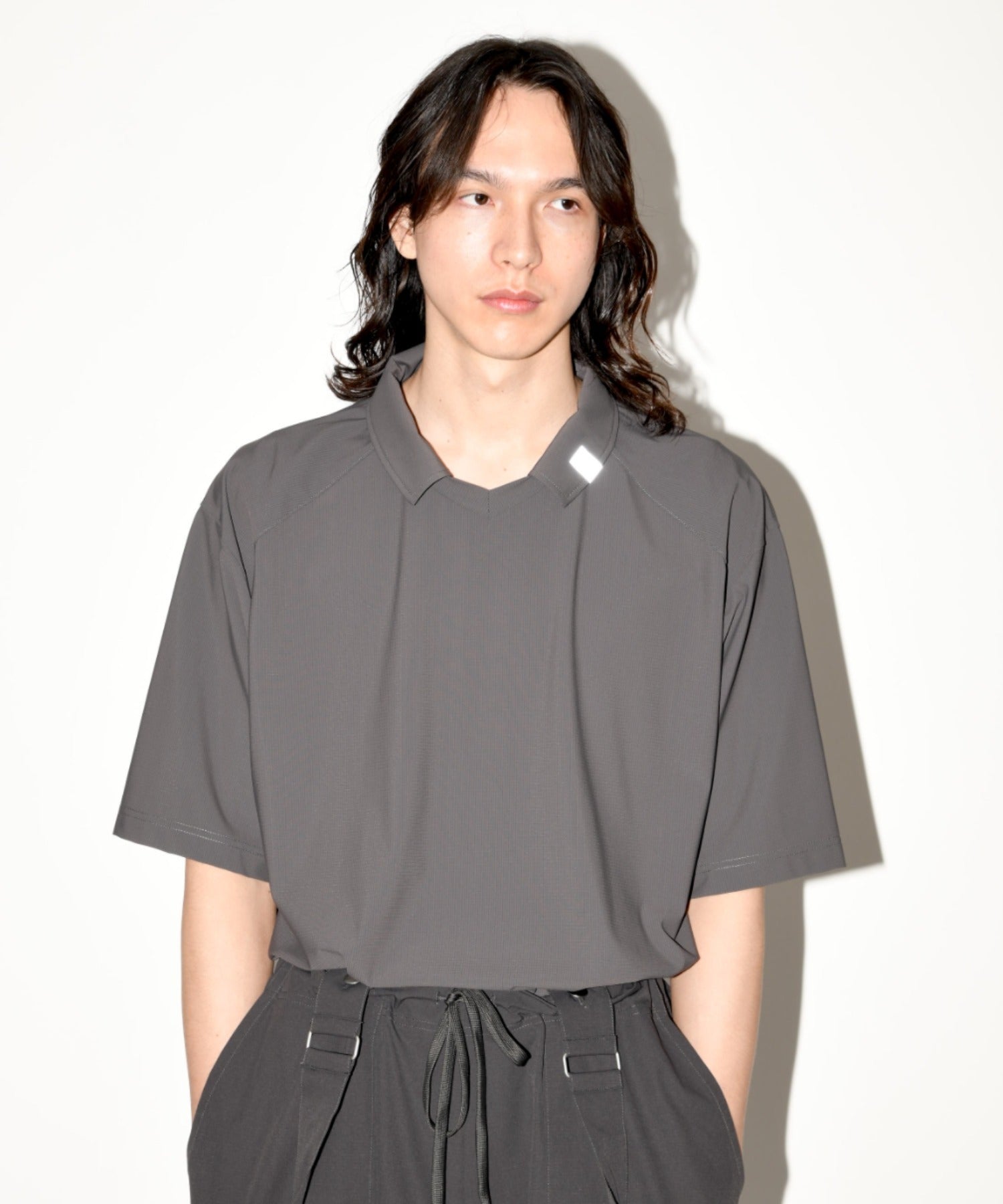 Quick-dry S/S game shirt - black