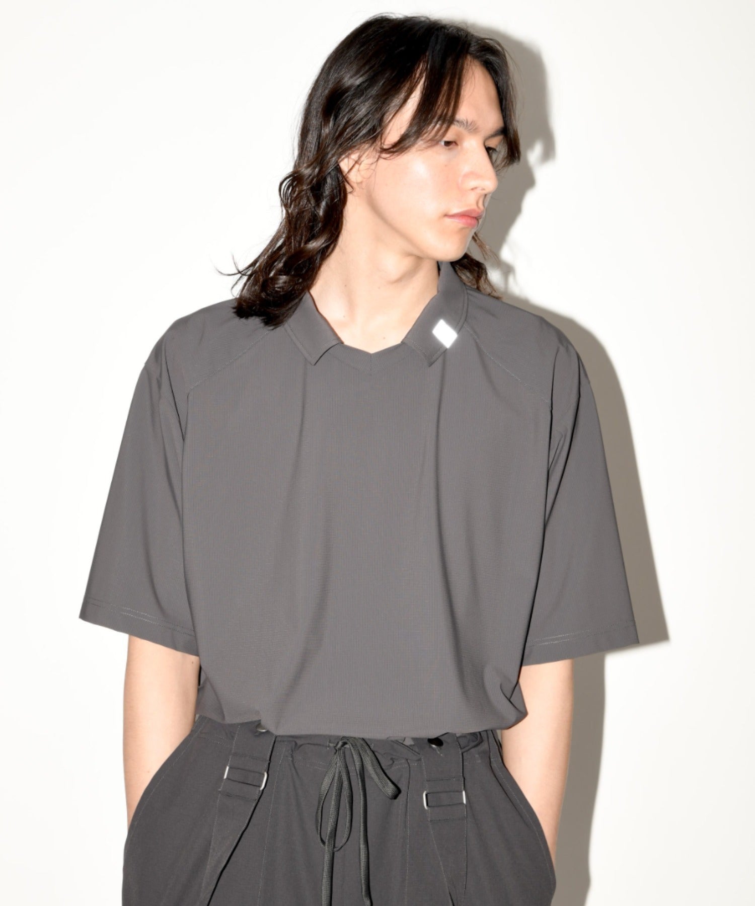Quick-dry S/S game shirt - black