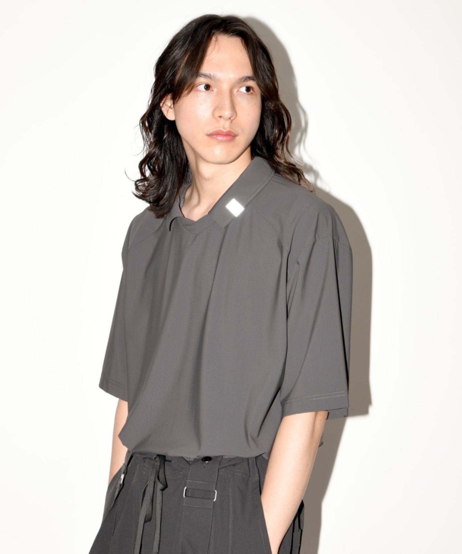 Quick-dry S/S game shirt - black