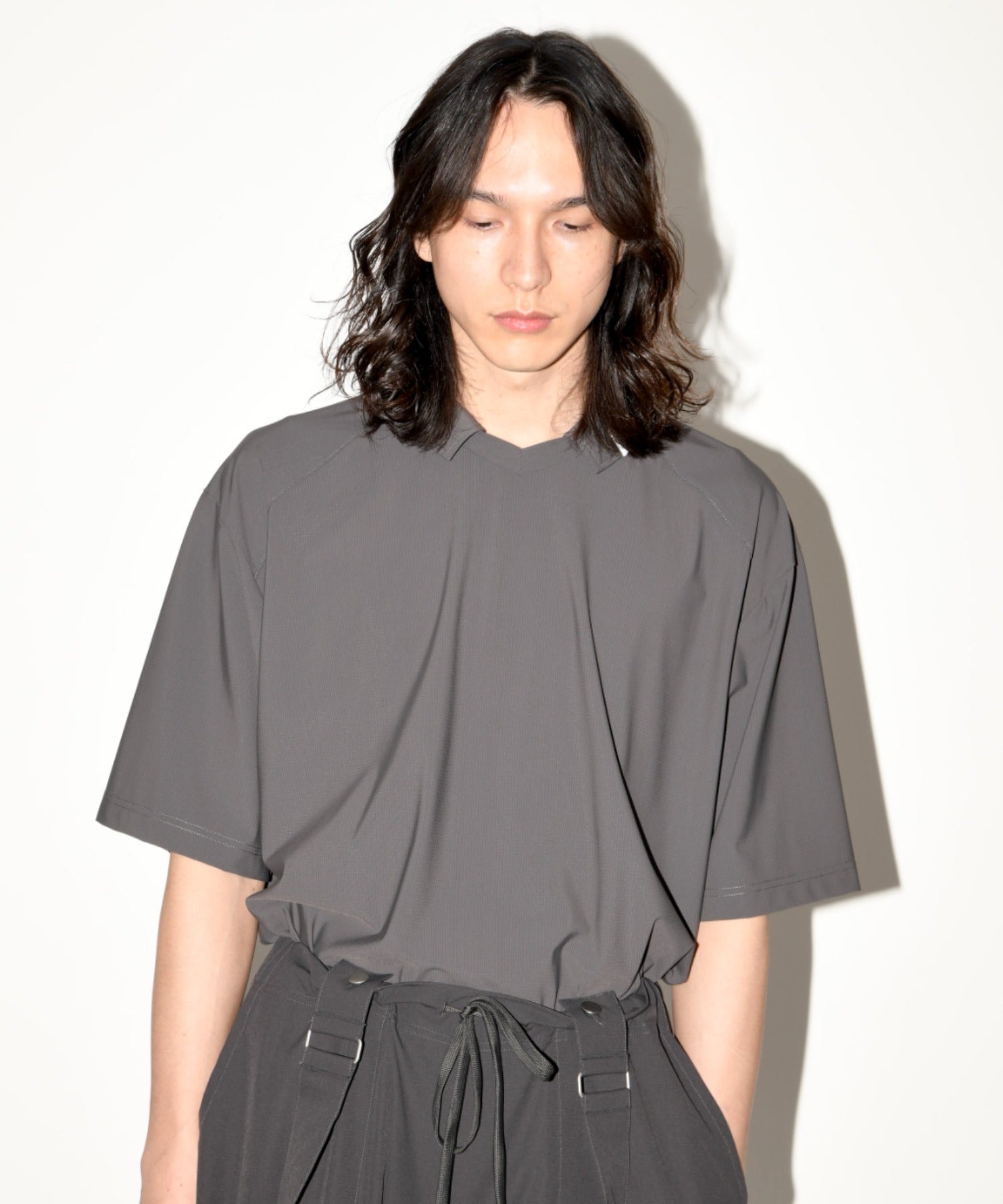 Quick-dry S/S game shirt - black