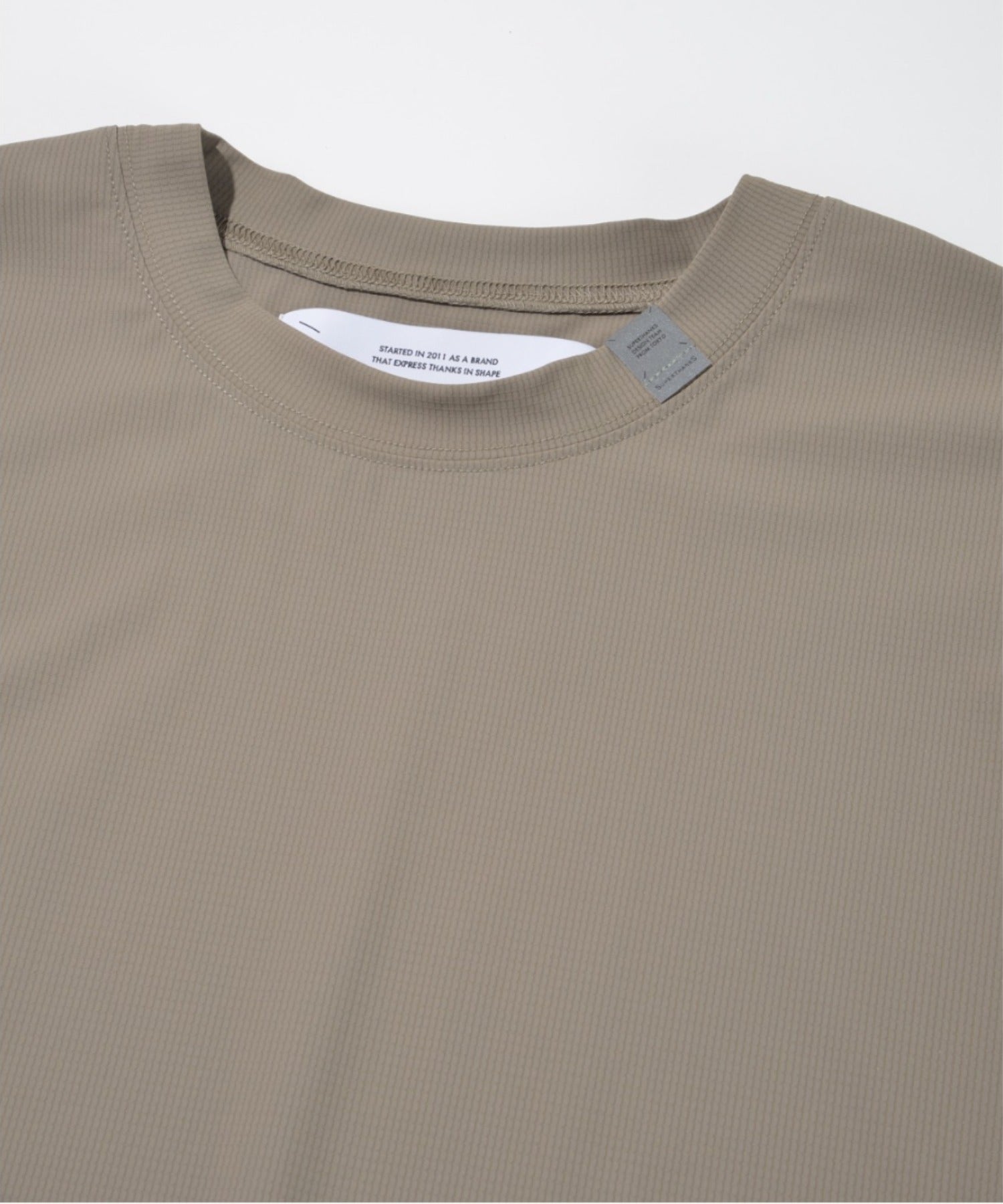 Quick-dry S/S T-shirt - khaki