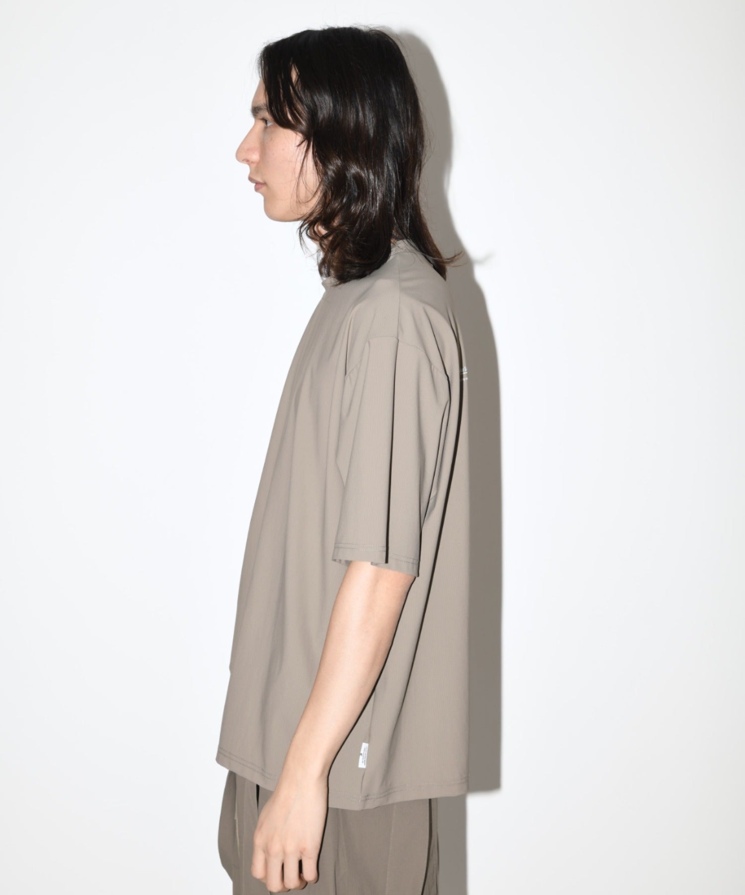 Quick-dry S/S T-shirt - khaki