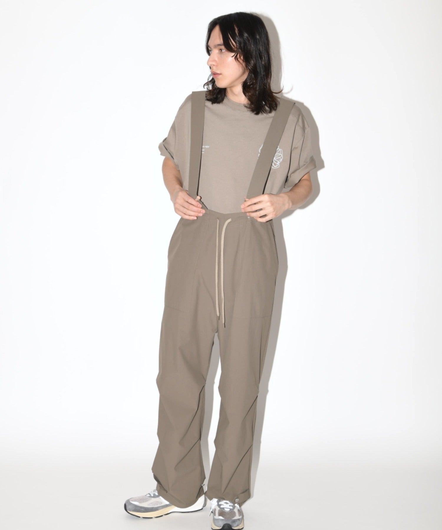 Changing Overalls - khaki