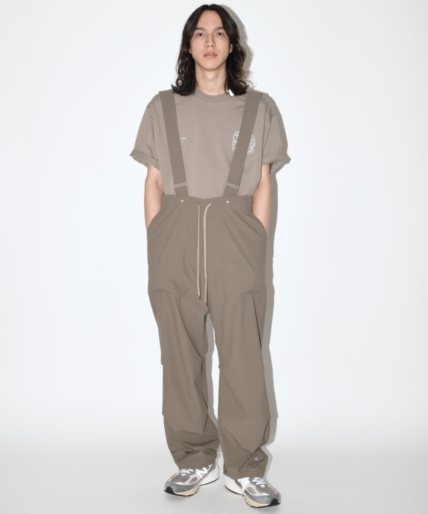 Changing Overalls - khaki