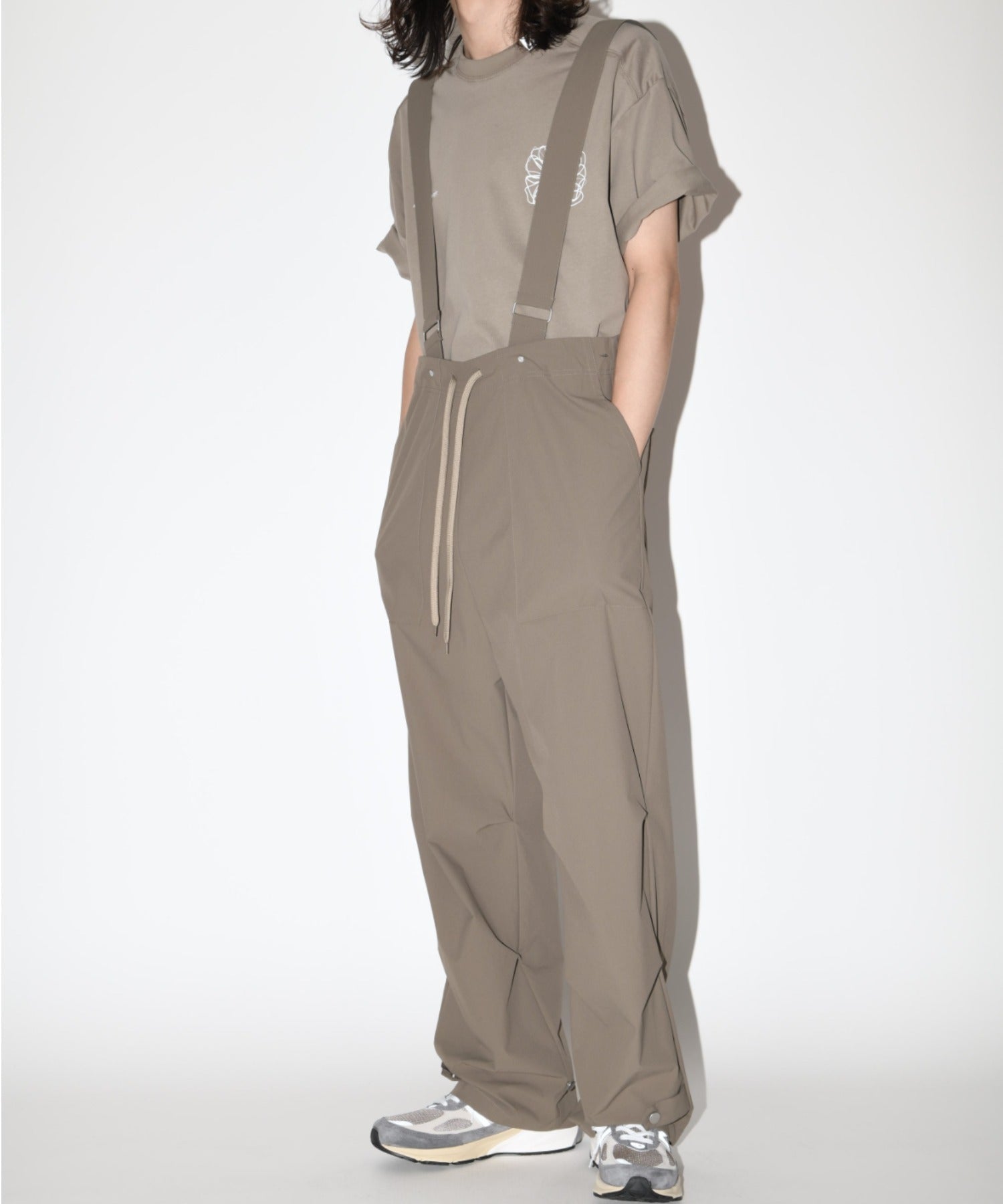 Changing Overalls - khaki