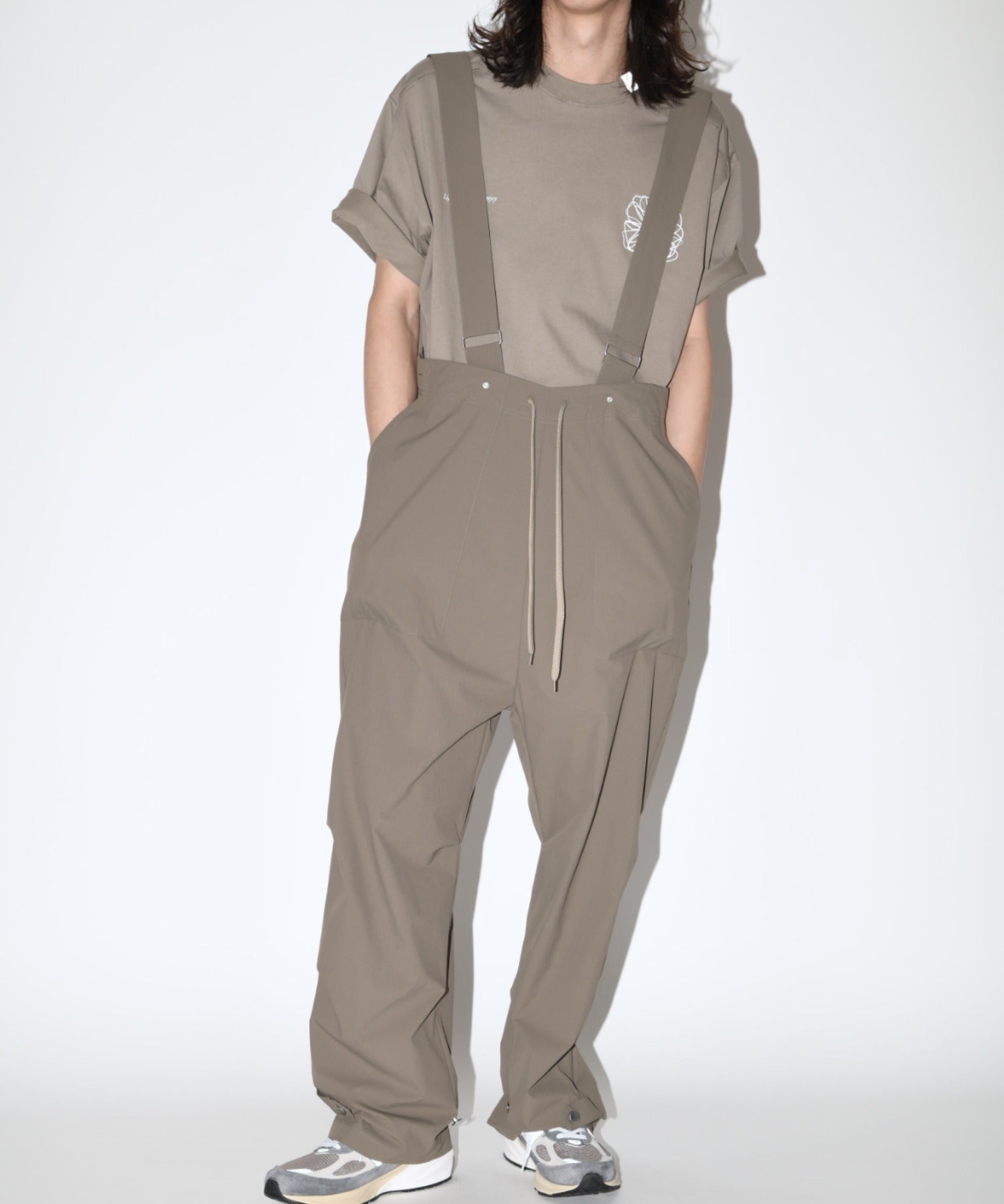Changing Overalls - khaki