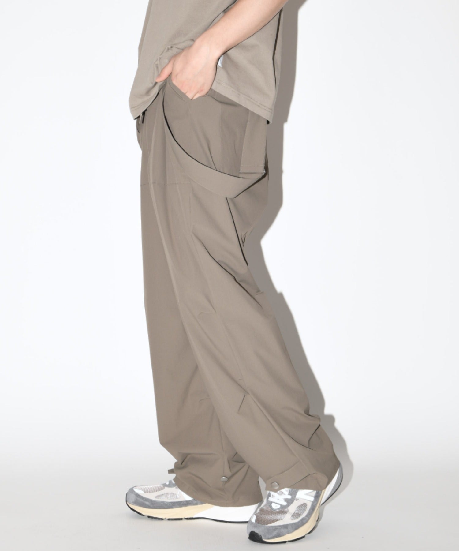Changing Overalls - khaki