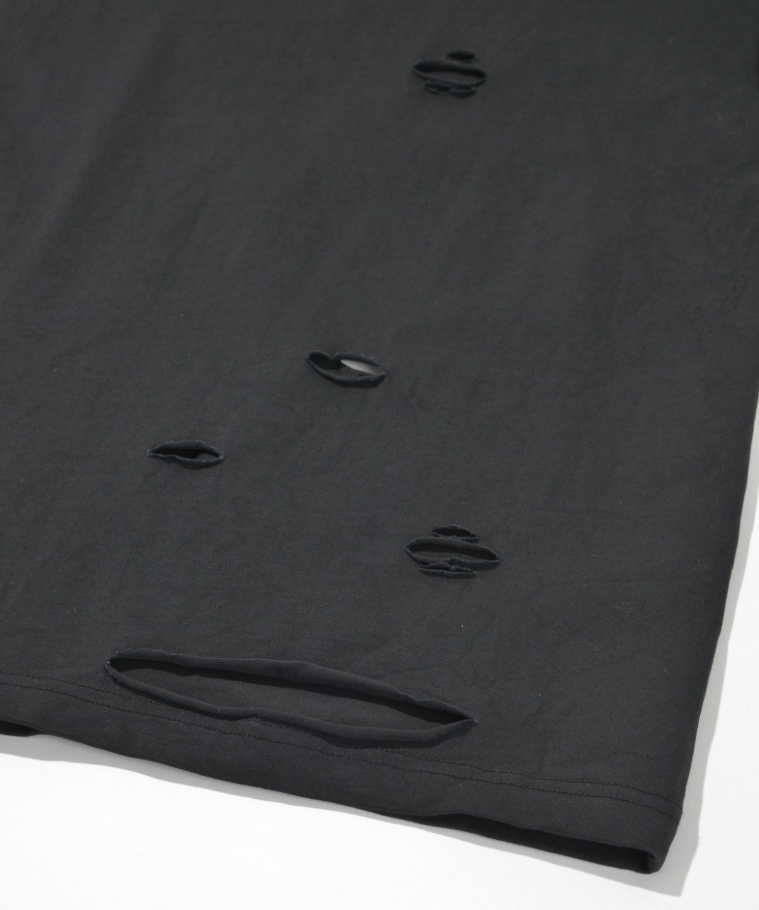 ”haute"damage S/S T-shirt - black