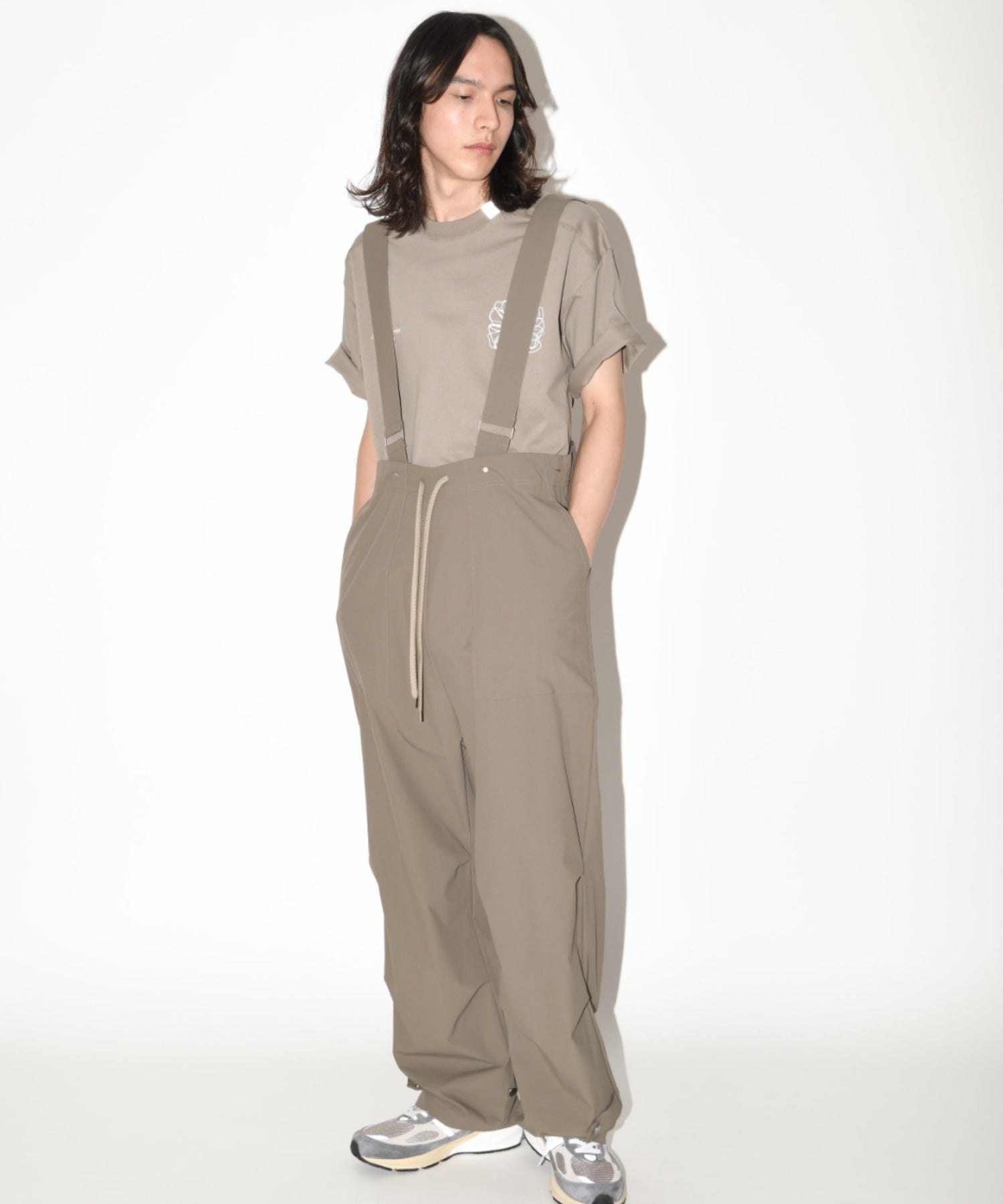 ”Bic flower" S/S T-shirt - khaki