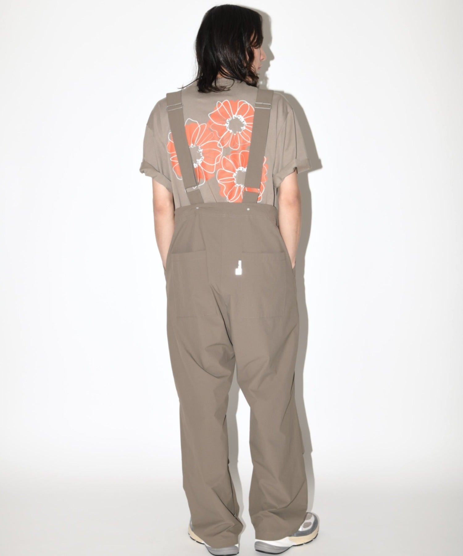 ”Bic flower" S/S T-shirt - khaki