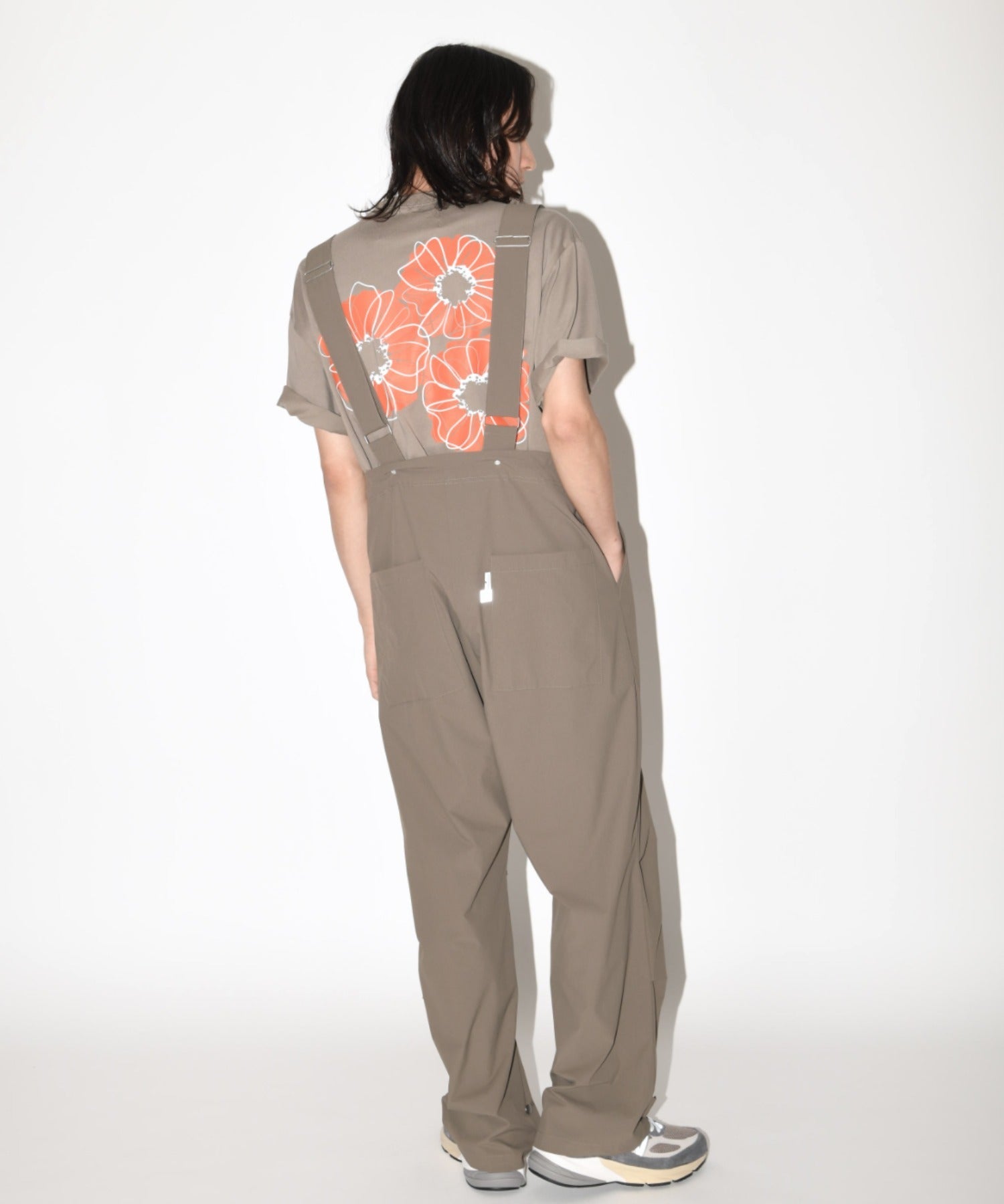 ”Bic flower" S/S T-shirt - khaki