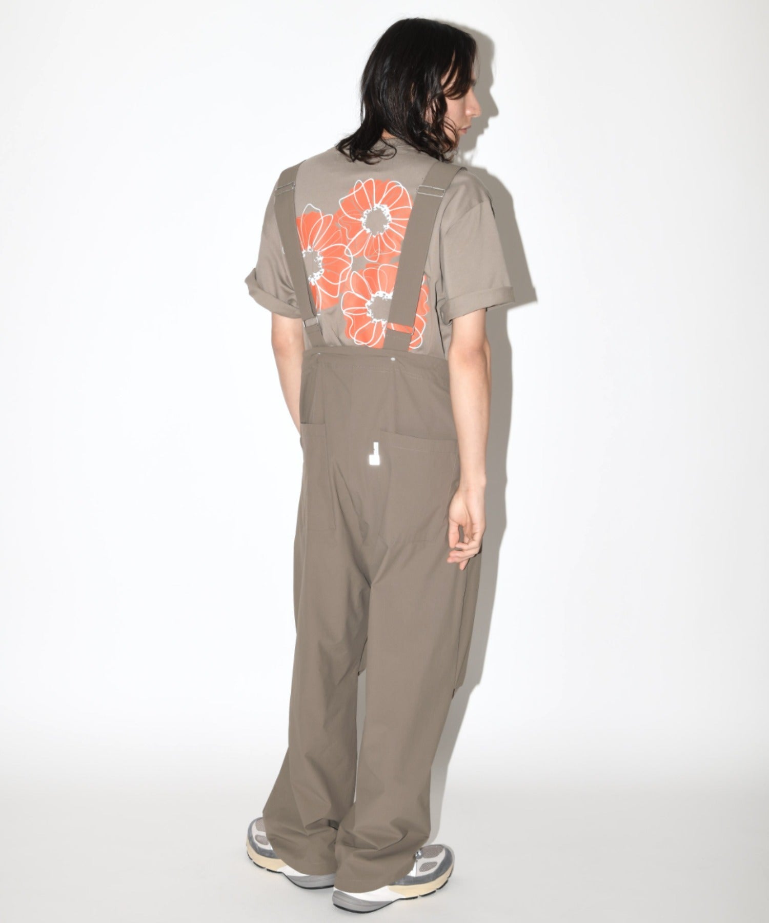 ”Bic flower" S/S T-shirt - khaki