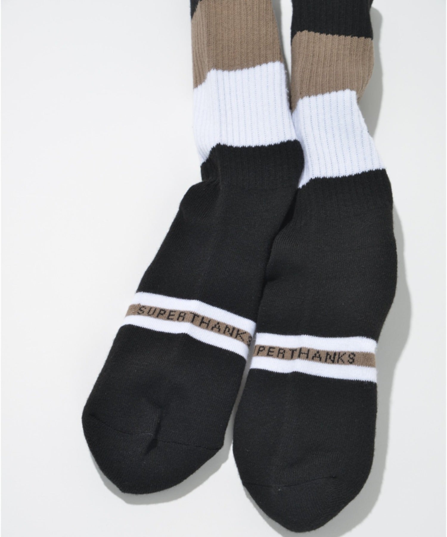 message 2-pack socks - line -black/white