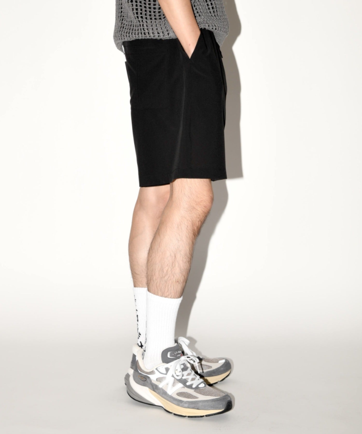 message 2-pack socks - line -black/white