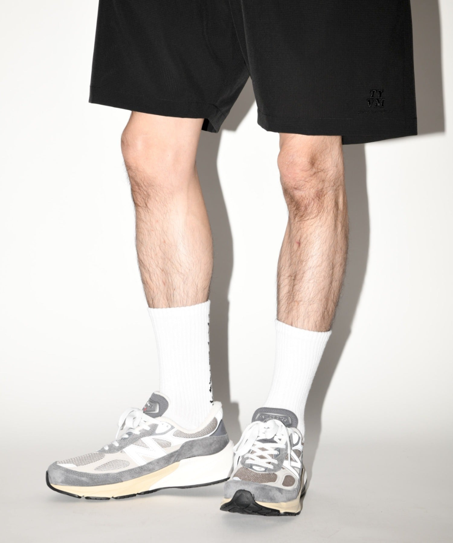 message 2-pack socks - line -black/white
