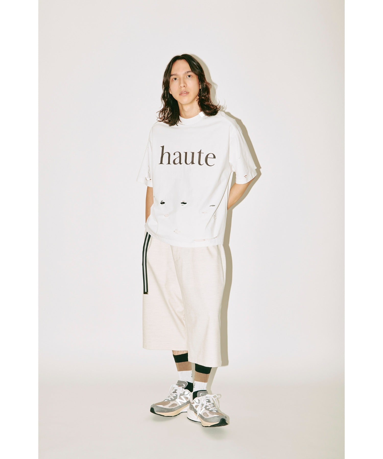 message 2-pack socks - line -black/white