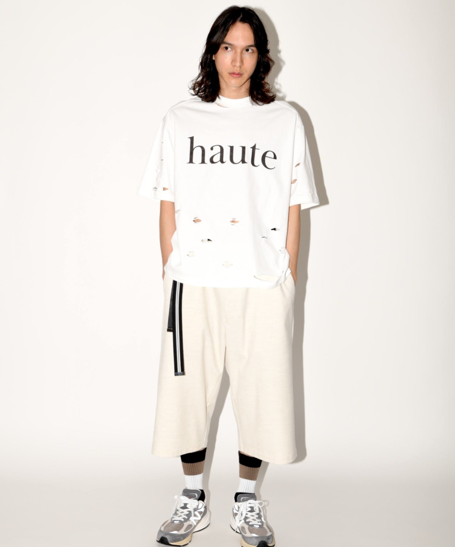 Line tape GI-Belts- white -bk/bk