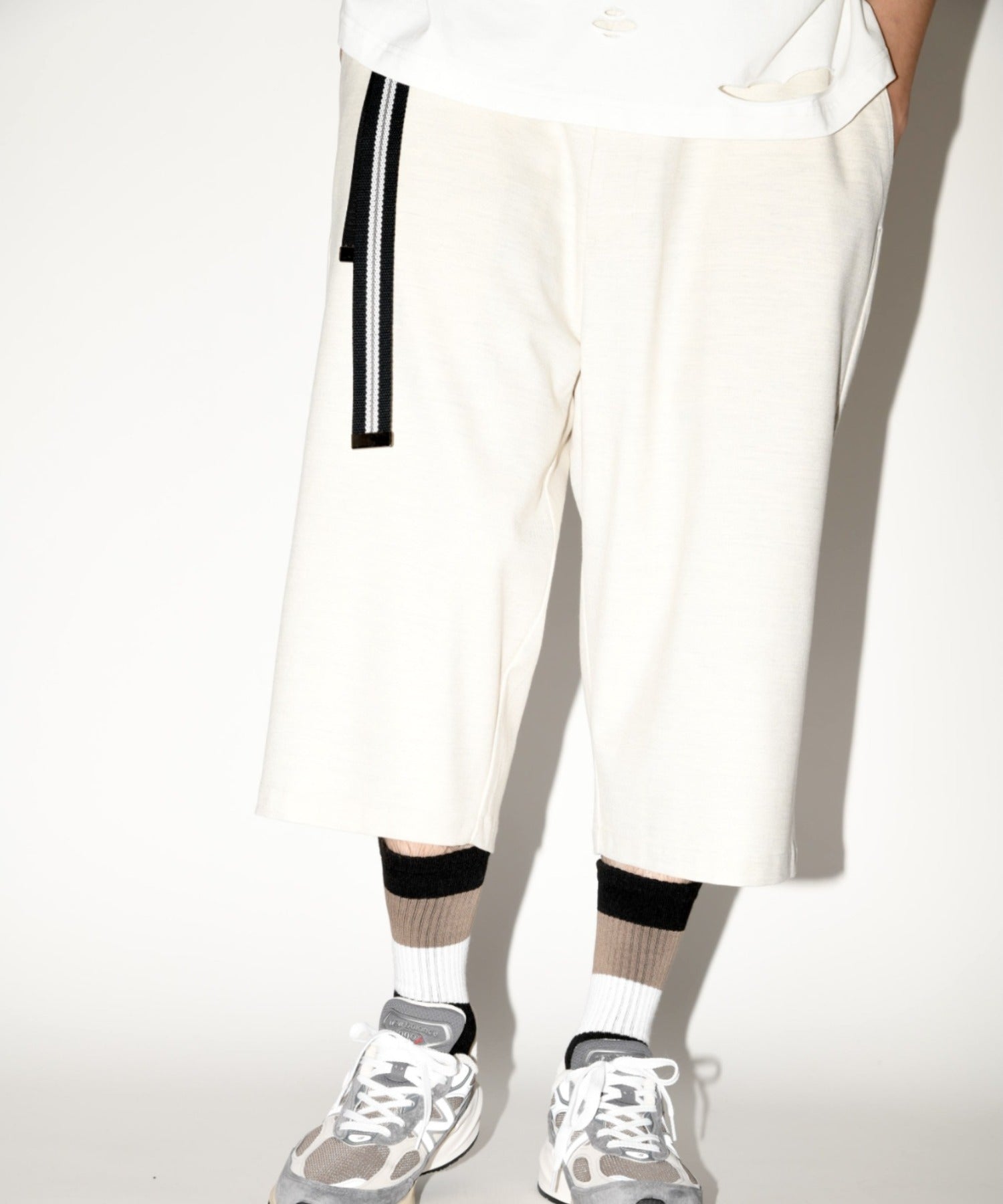Line tape GI-Belts- white -bk/bk