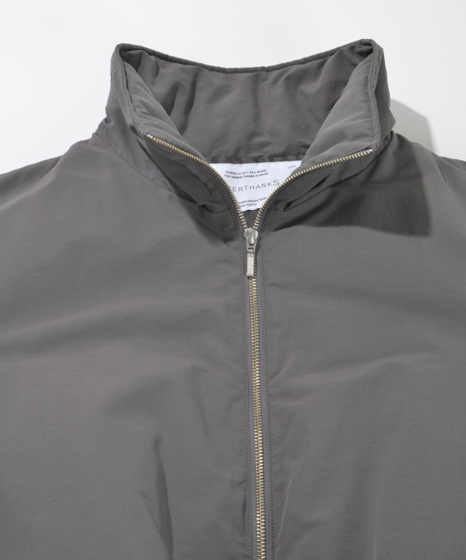 Zip-up Padded Short Jacket - black