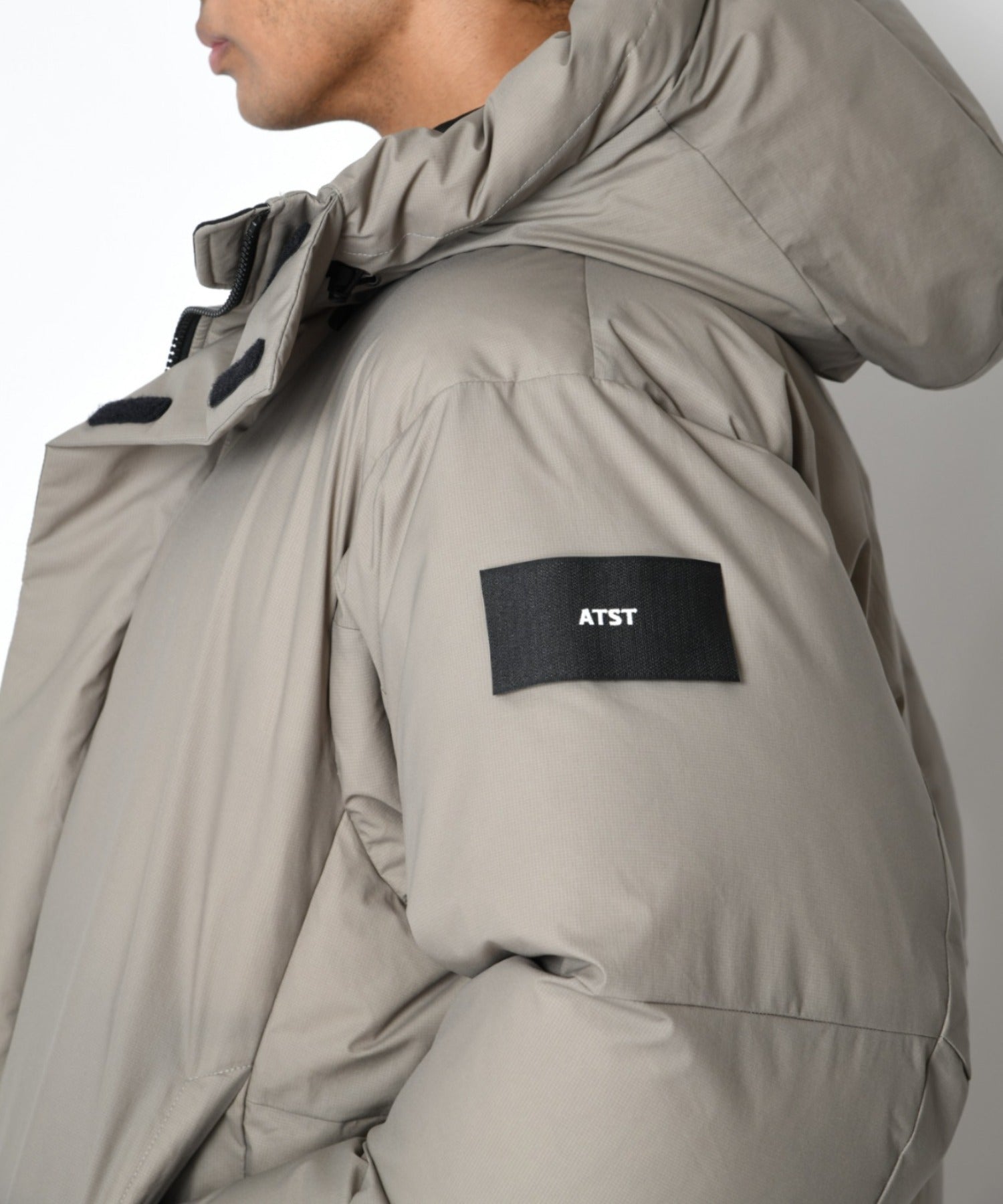 AOAP Collaboration Down Jacket - khaki