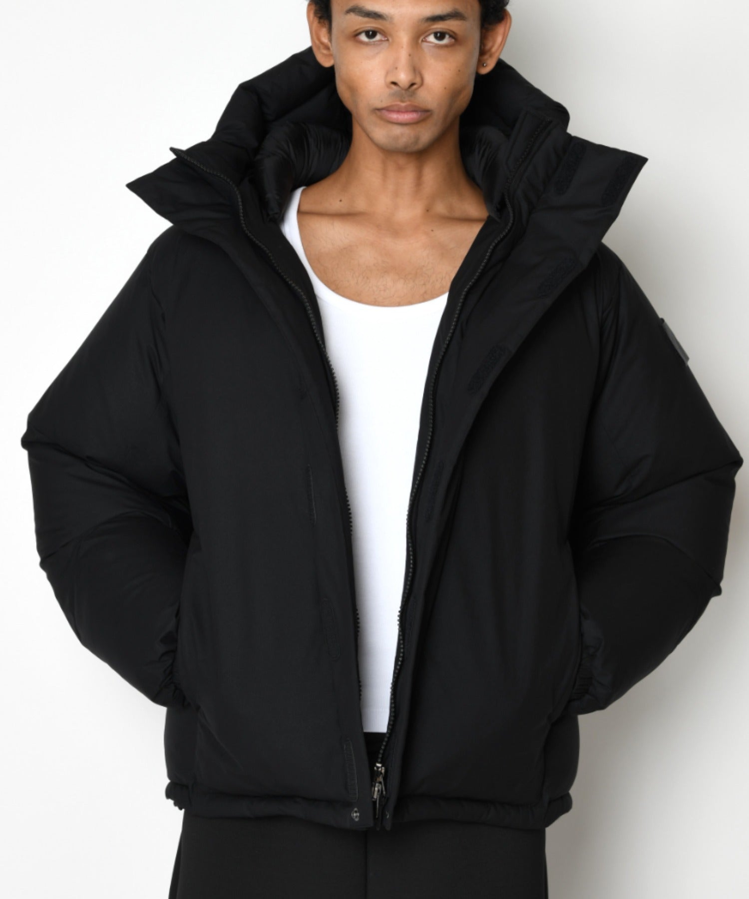 AOAP Collaboration Down Jacket - black