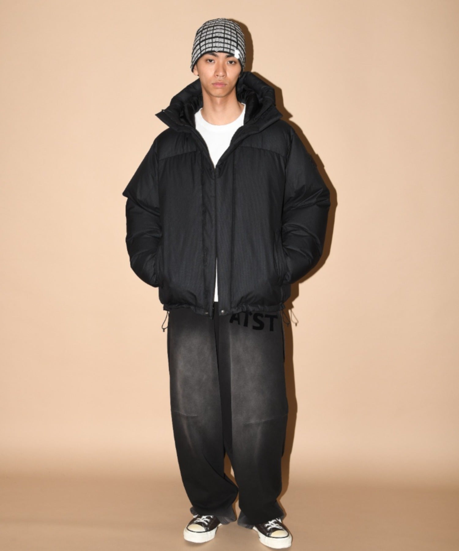AOAP Collaboration Down Jacket - black