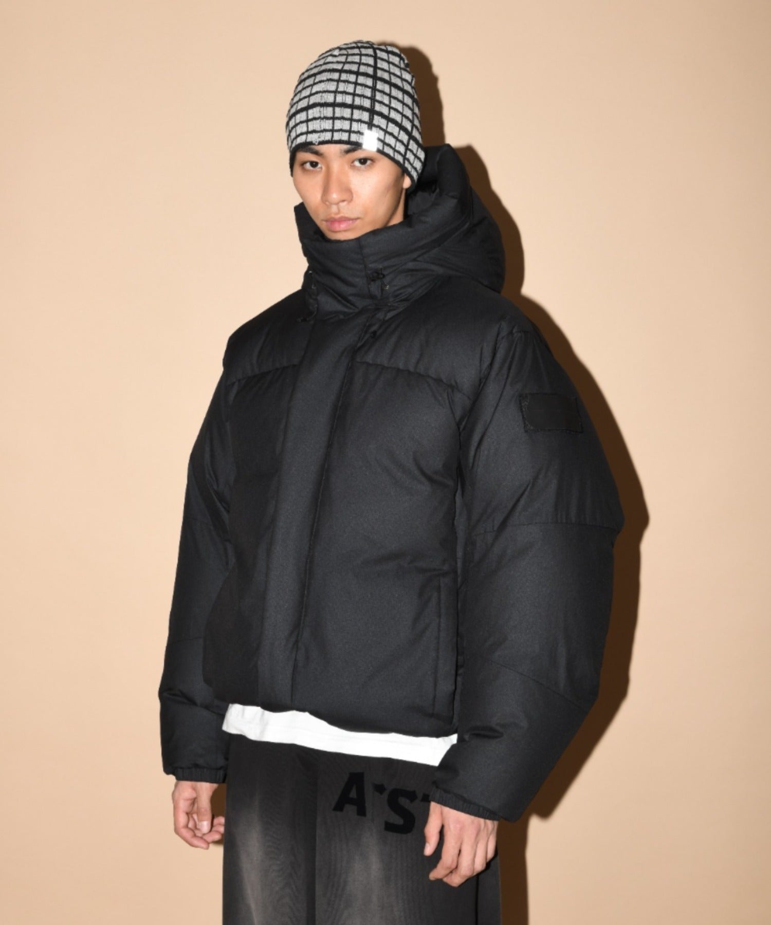 AOAP Collaboration Down Jacket - black