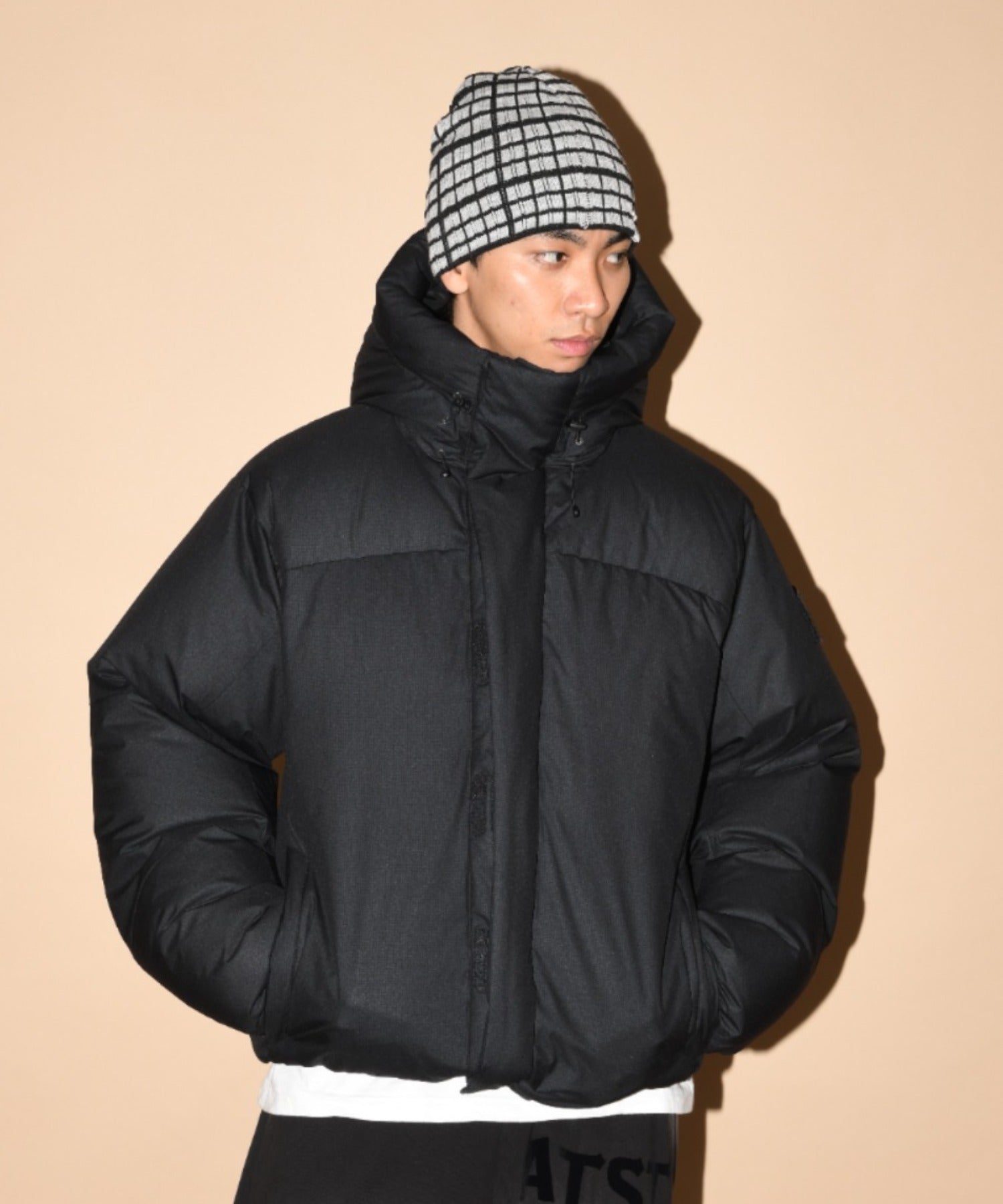 AOAP Collaboration Down Jacket - black