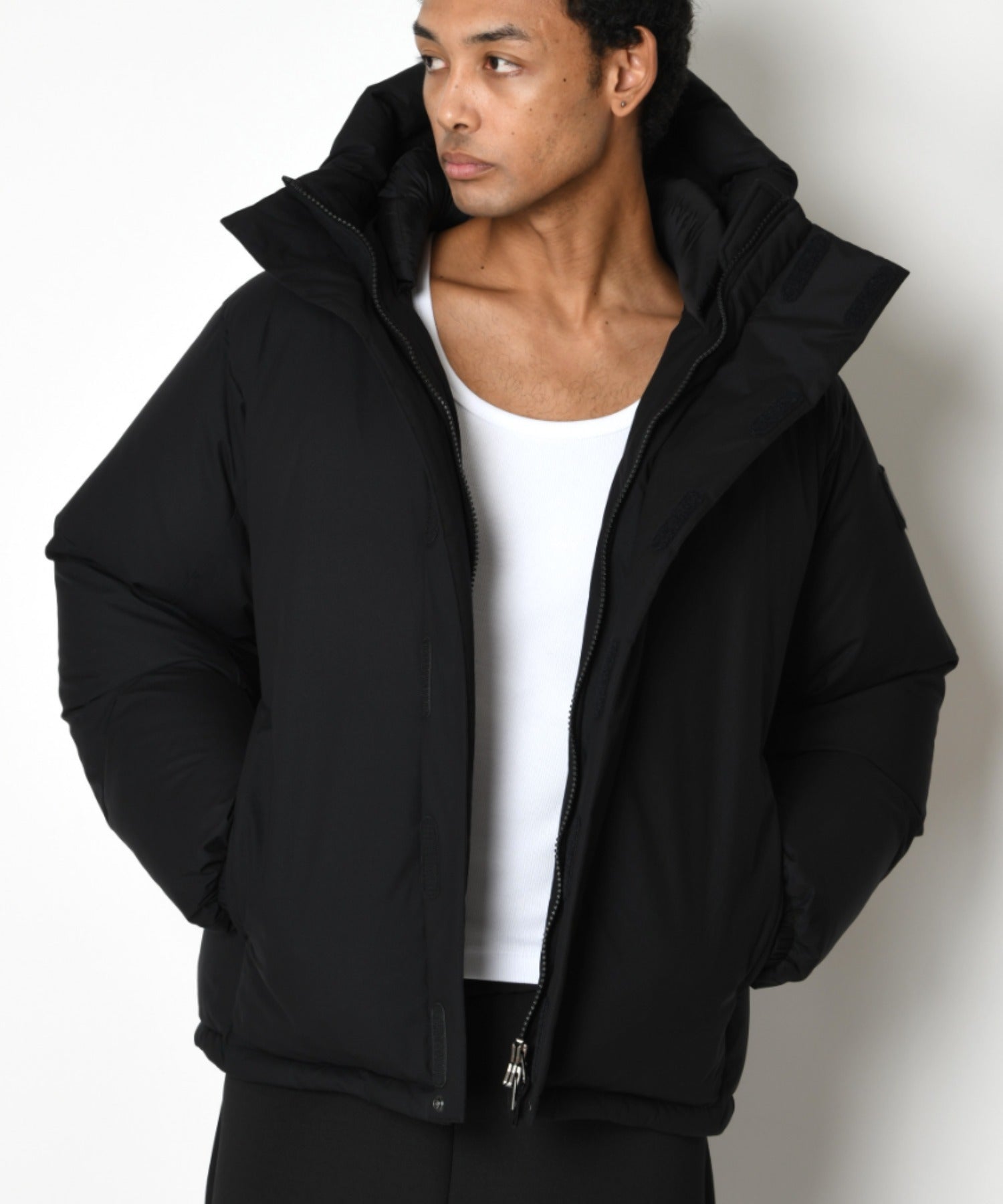 AOAP Collaboration Down Jacket - black