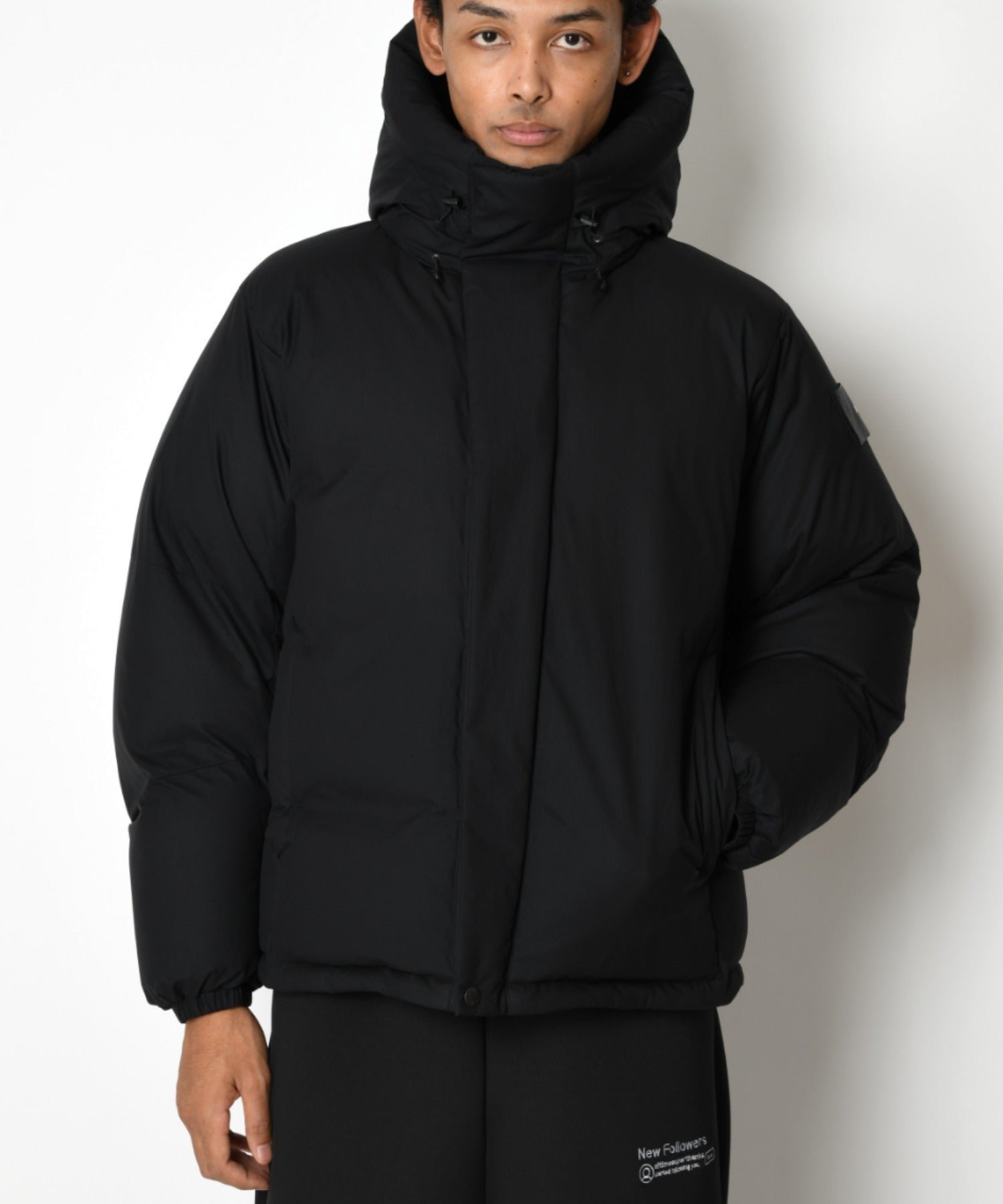 AOAP Collaboration Down Jacket - black