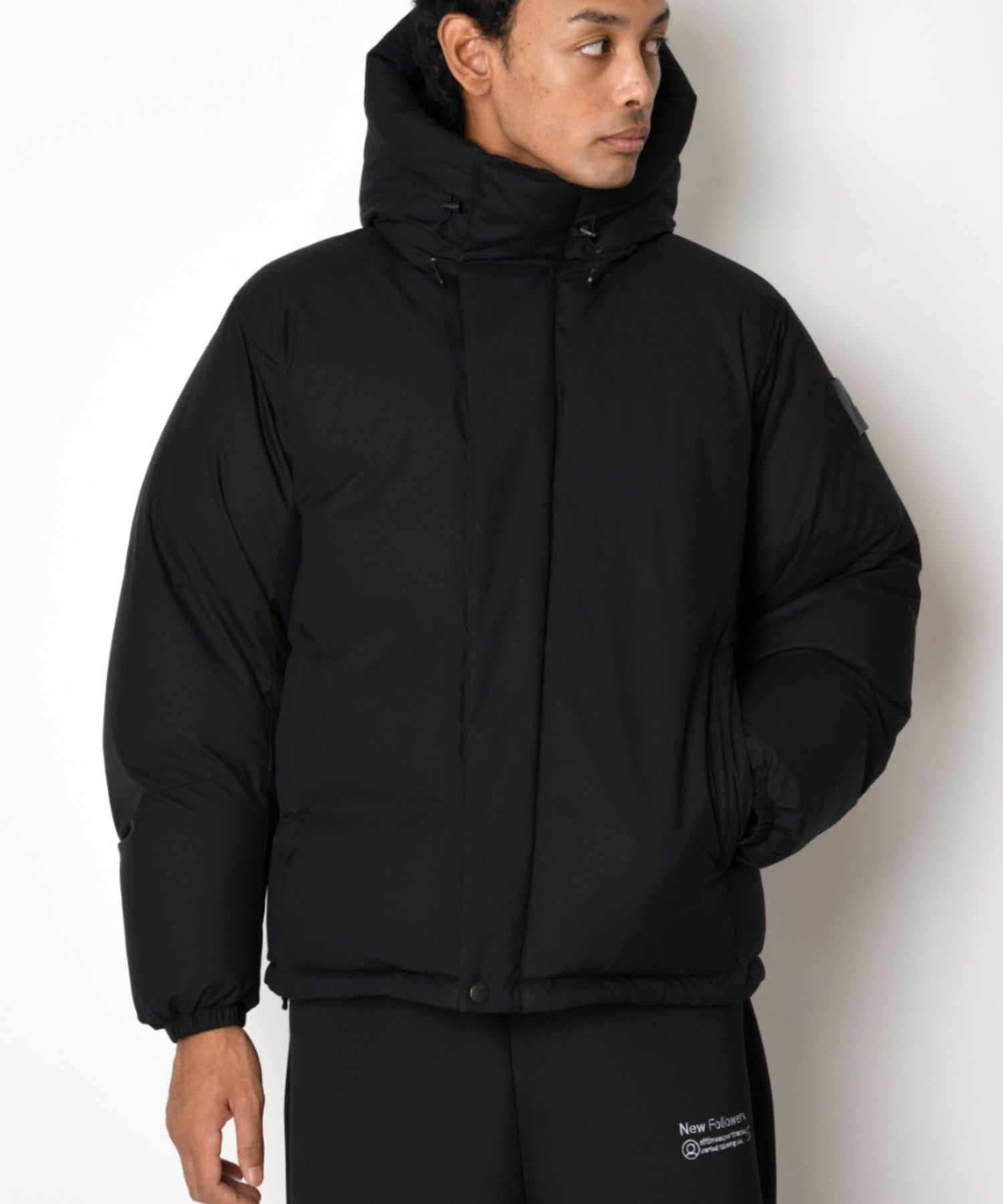 AOAP Collaboration Down Jacket - black
