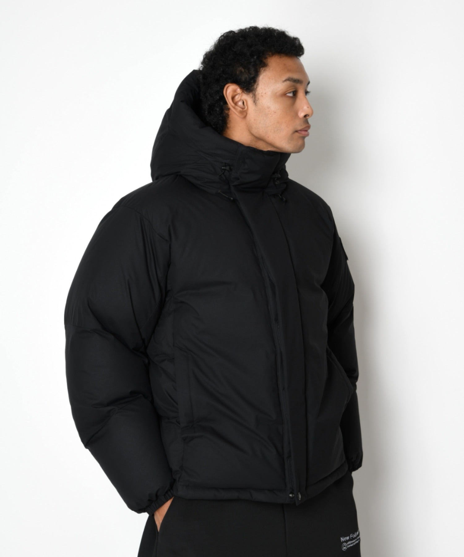 AOAP Collaboration Down Jacket - black