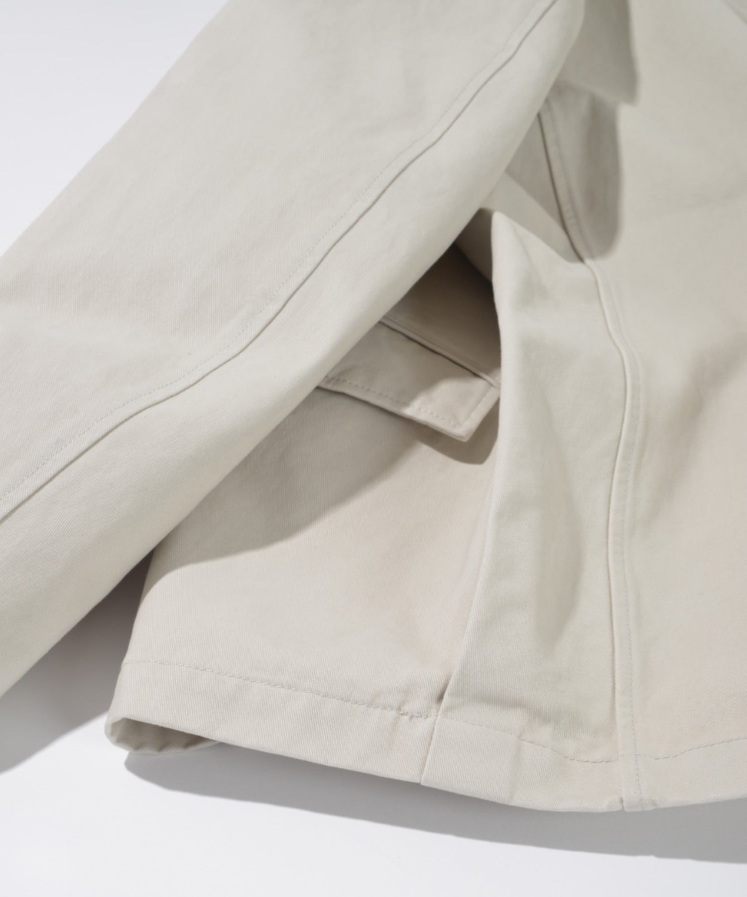 Pigment dyed Twill Jacket - ivory