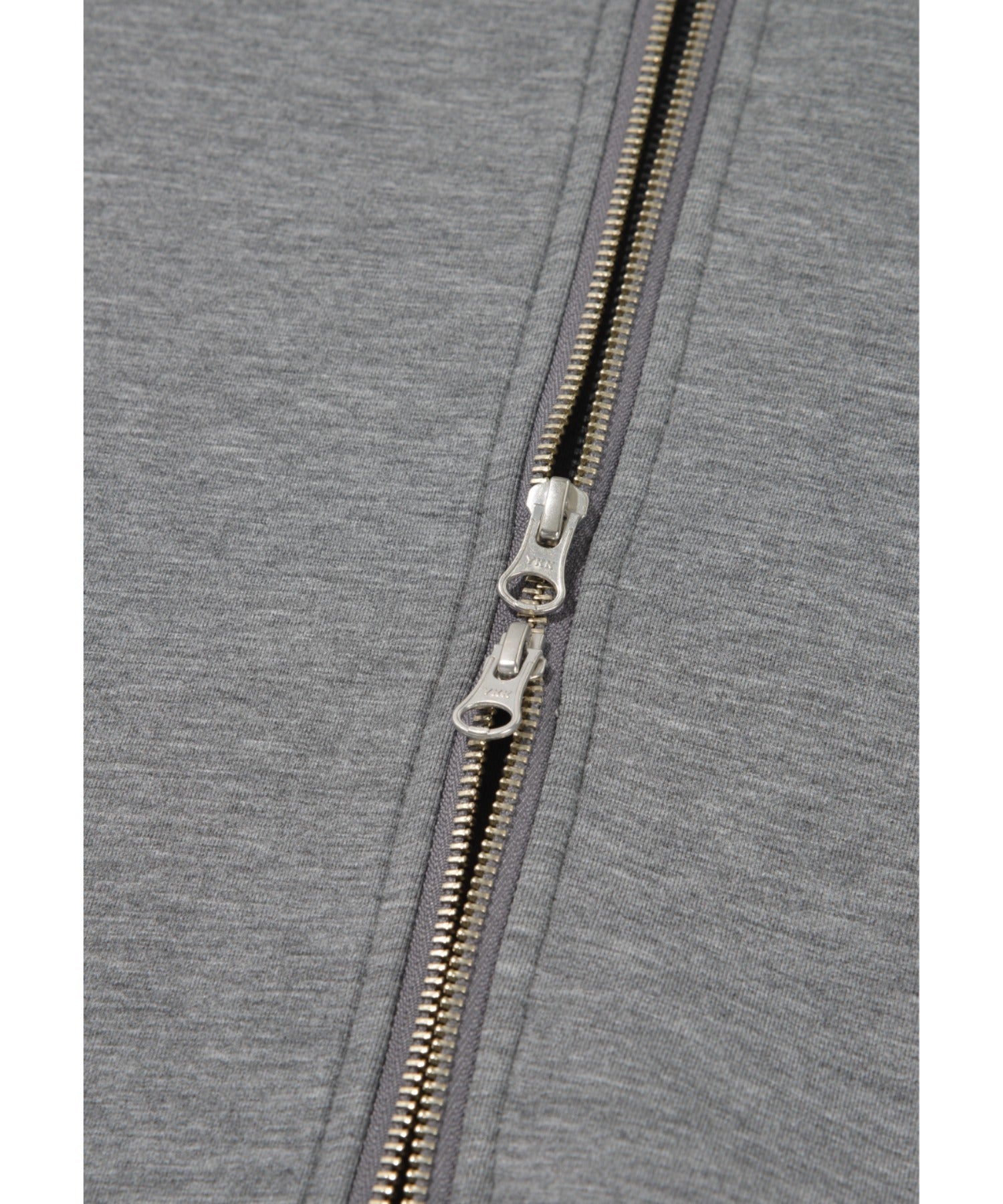 Double-knit Zip-Hoodie （無地） - ash gray