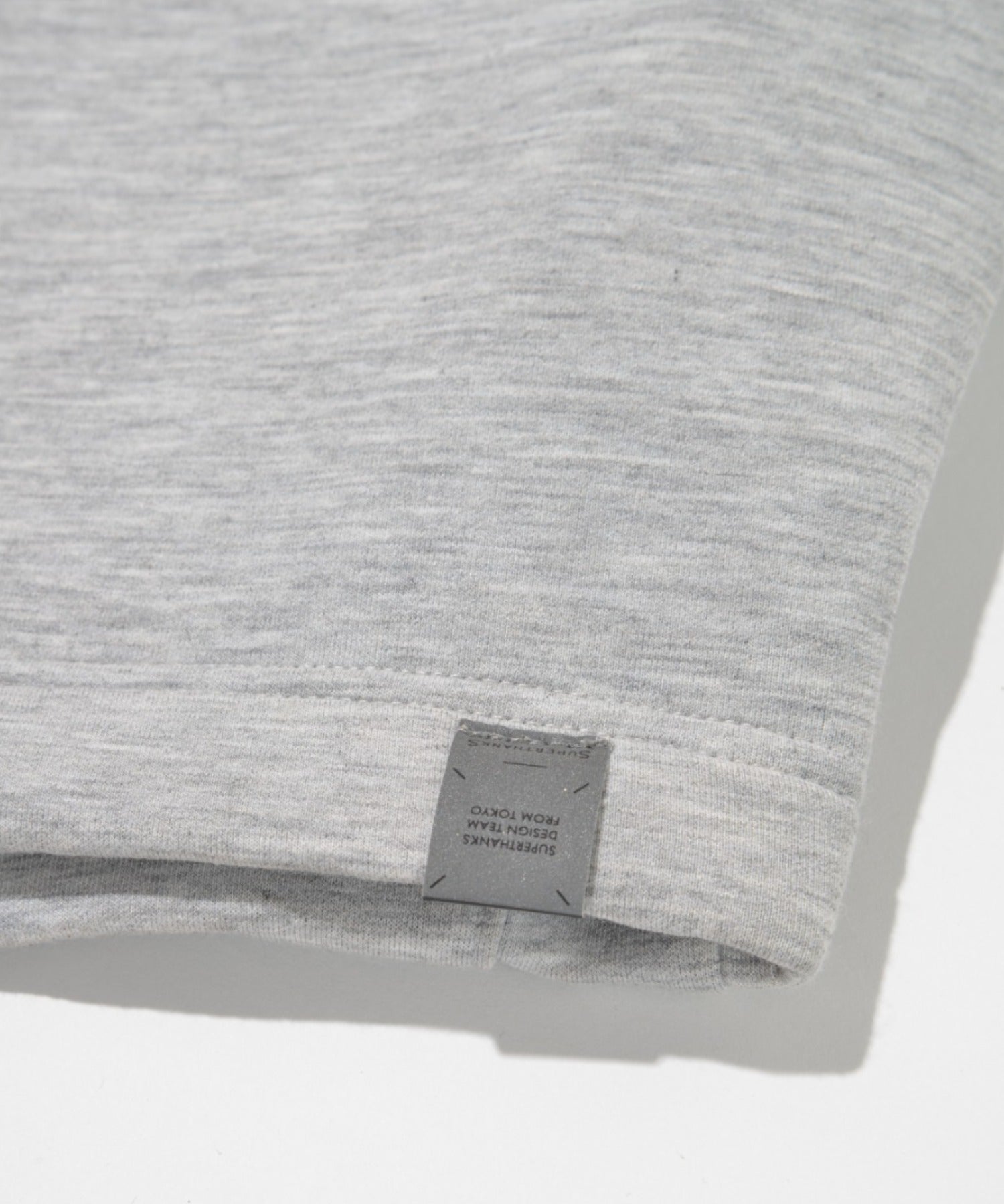 Double-knit Side-tuck Wide Pants （無地） - ash c.gray