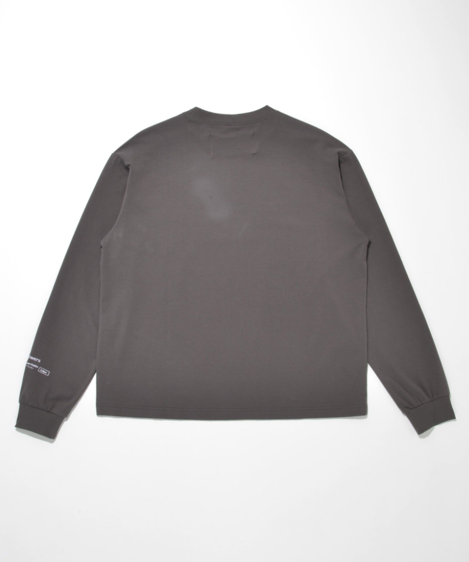 SBY Embroidery L/S T-shirt - c.gray