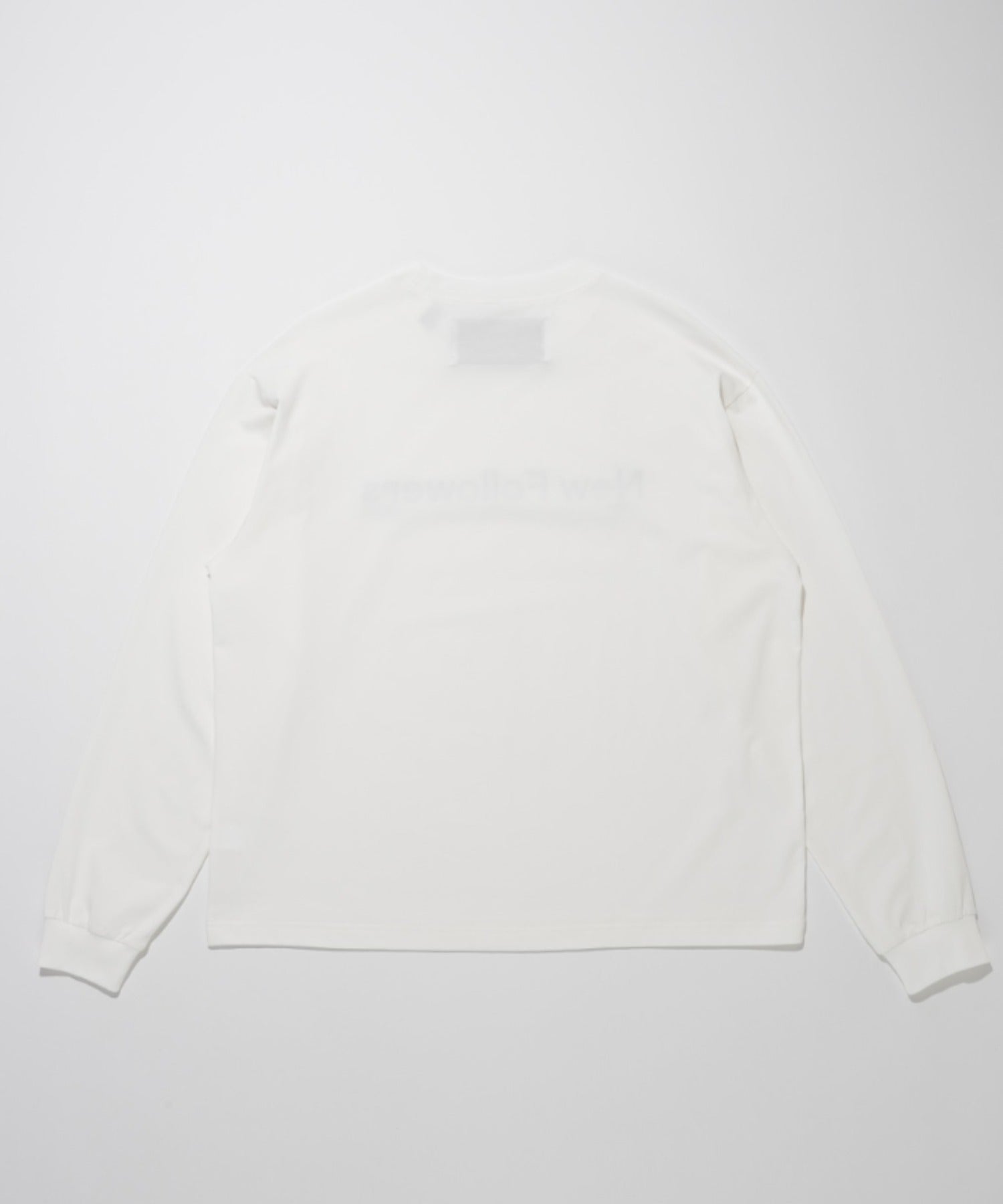 SBY Print L/S T-shirt - black