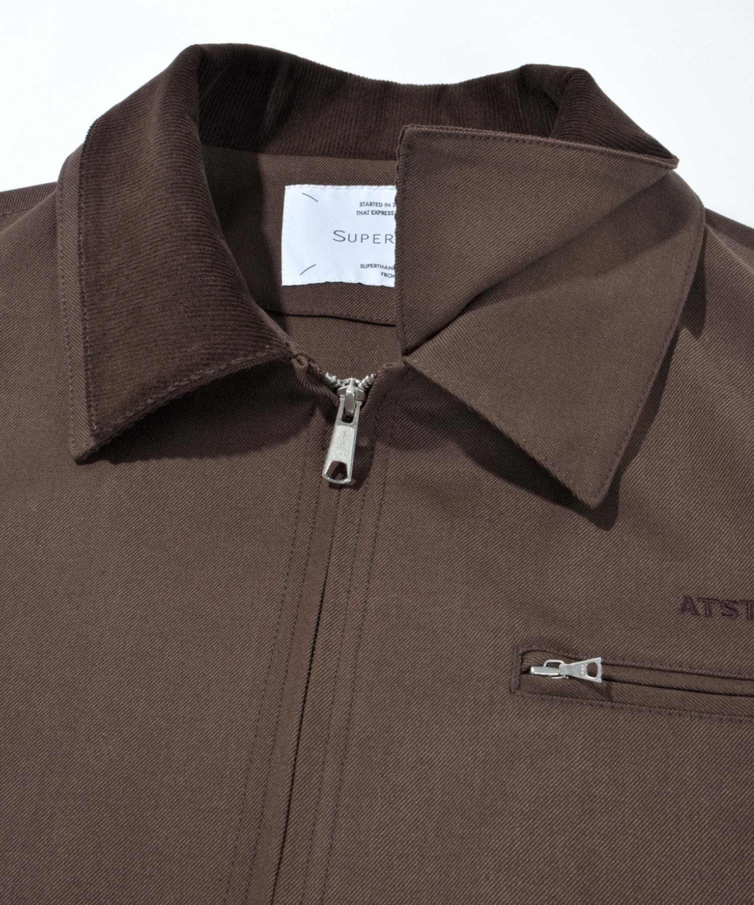 Double collar Detroit Jacket-Type - hickory