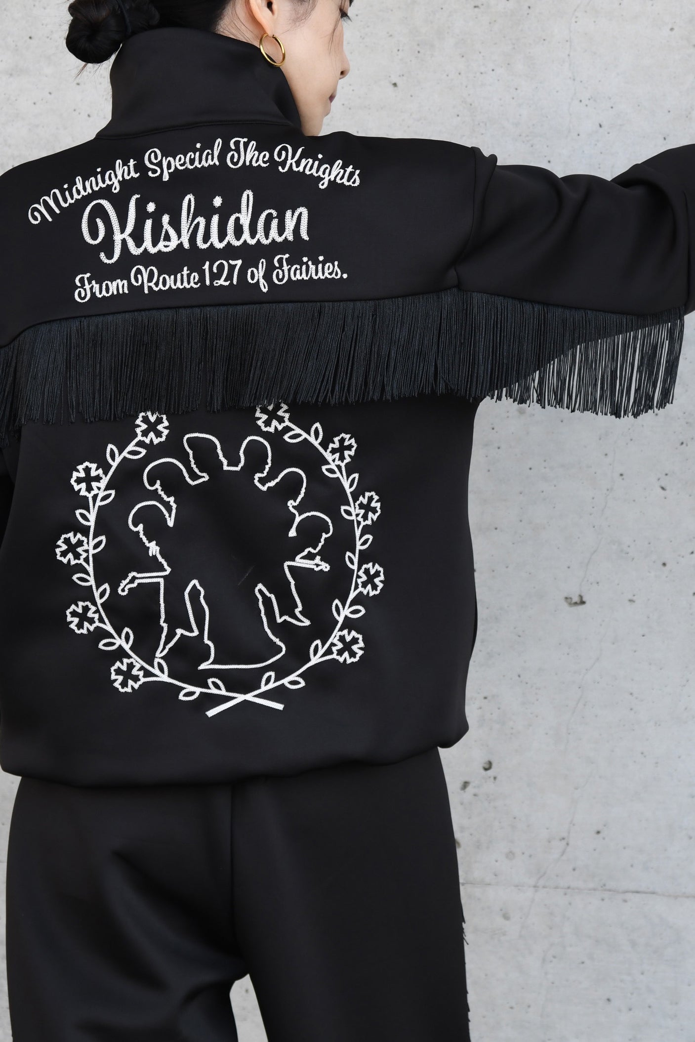 FRINGE TRACK JACKET