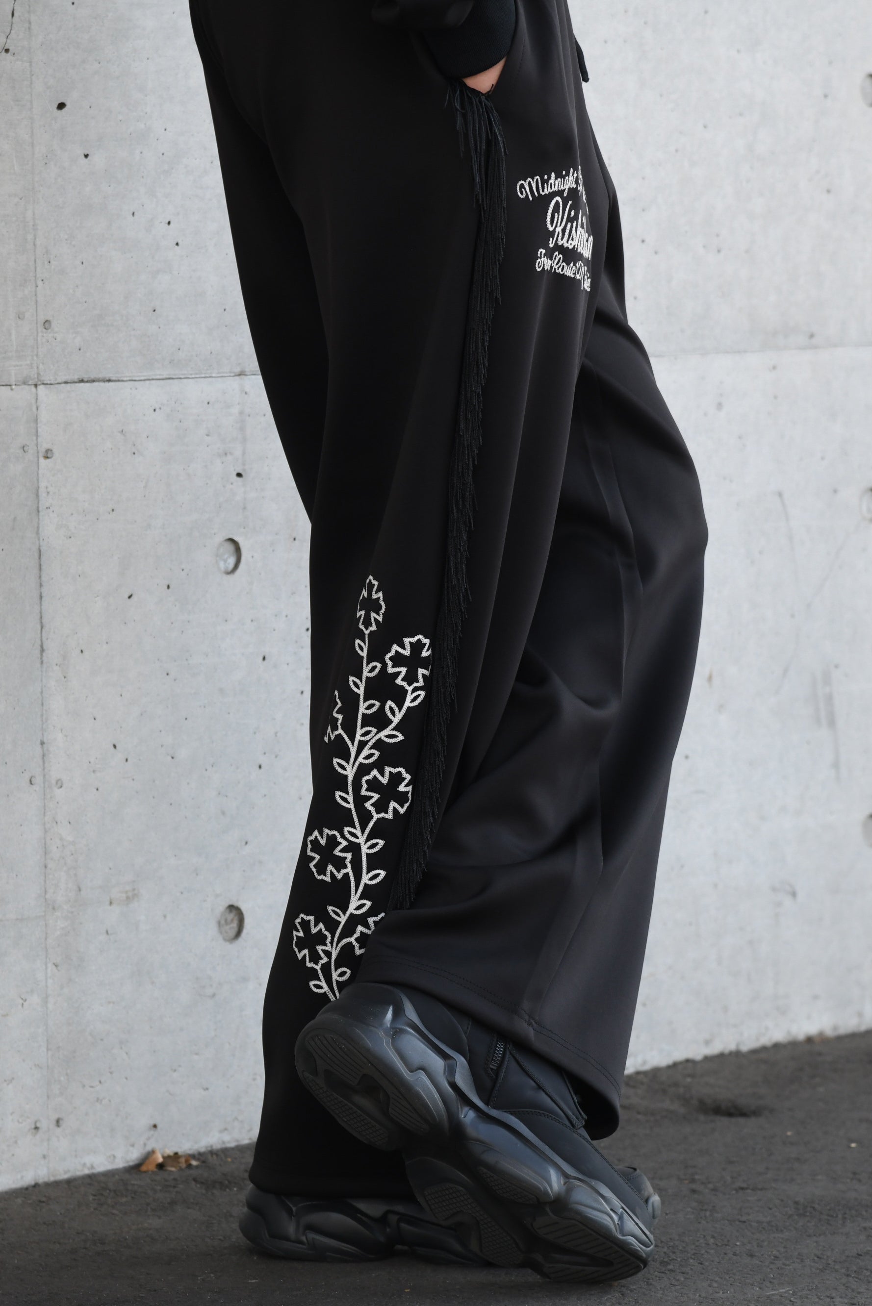 FRINGE TRACK PANTS