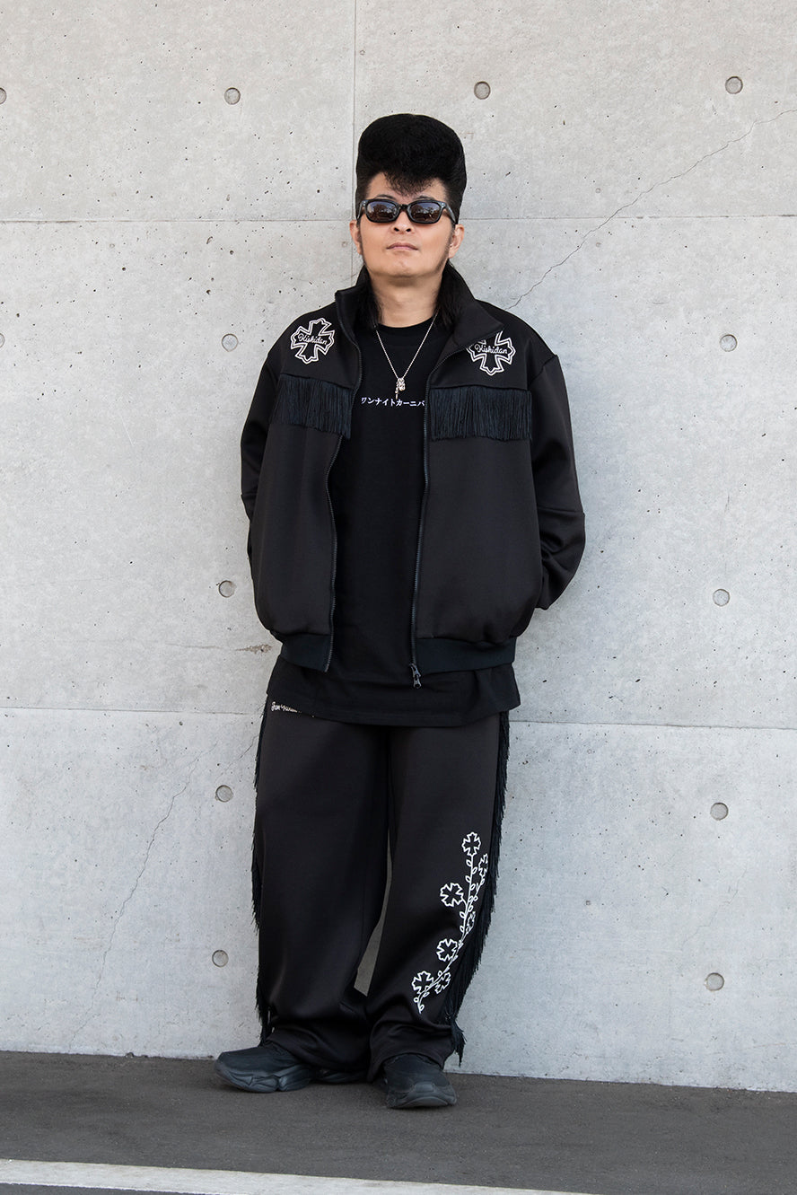 FRINGE TRACK PANTS