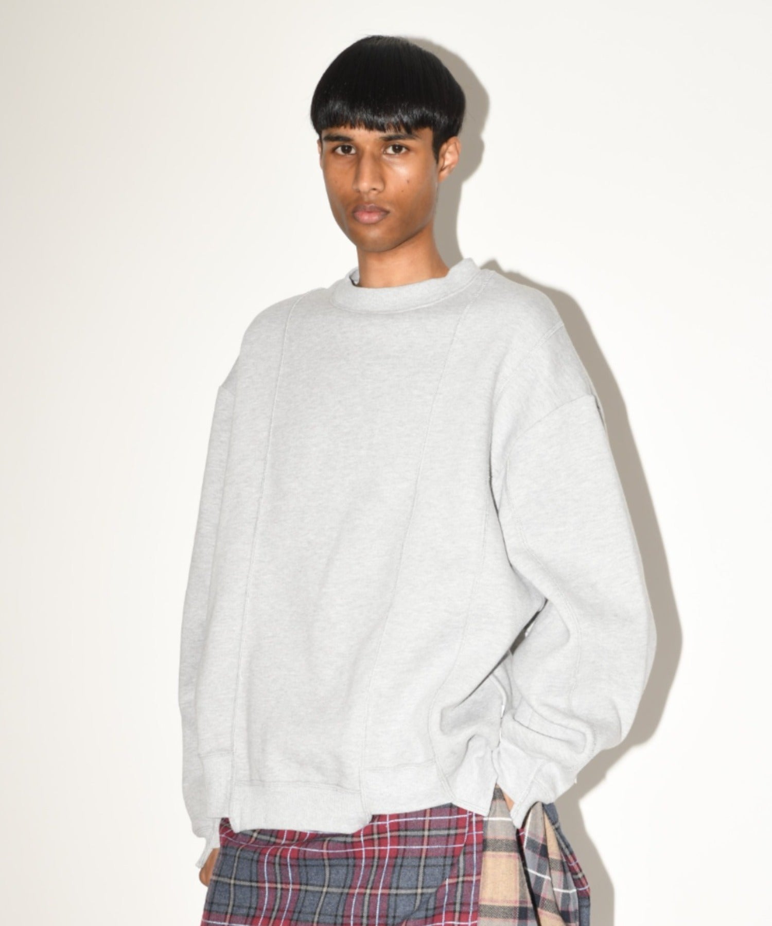 Connect sweat crew neck - ash gray