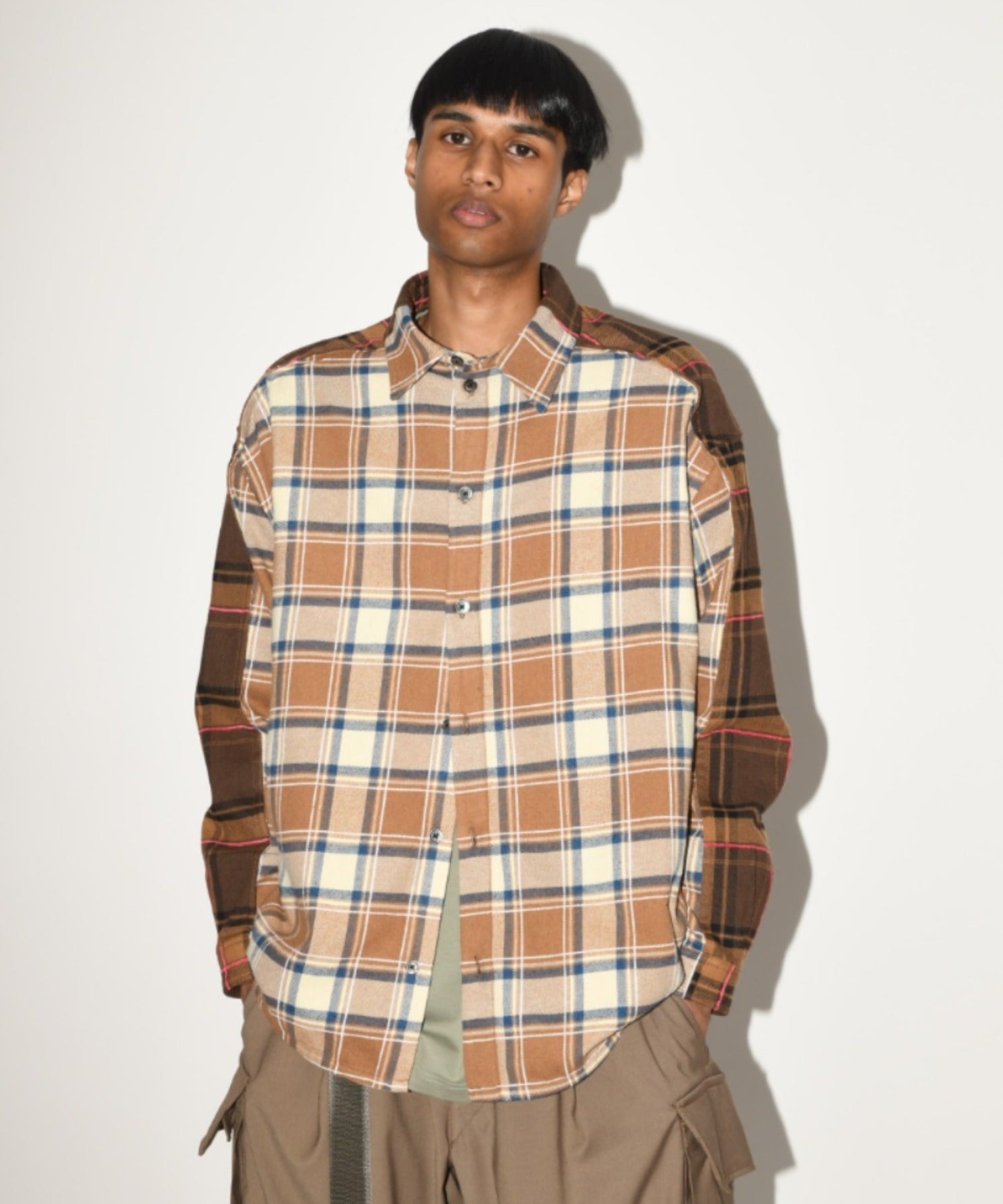 Outsider Shirt - beige/brown