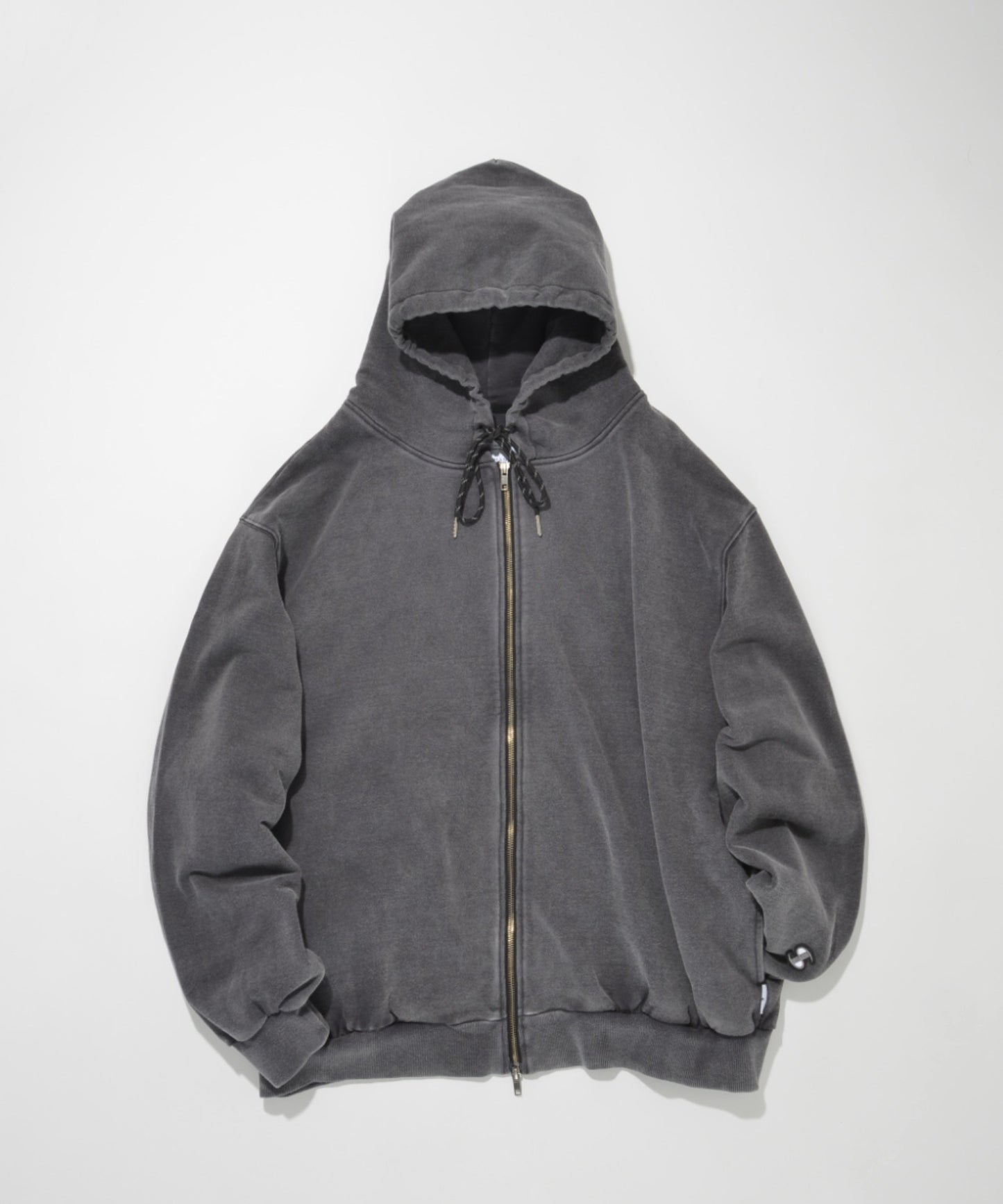 Zip sweat hoodie - gray