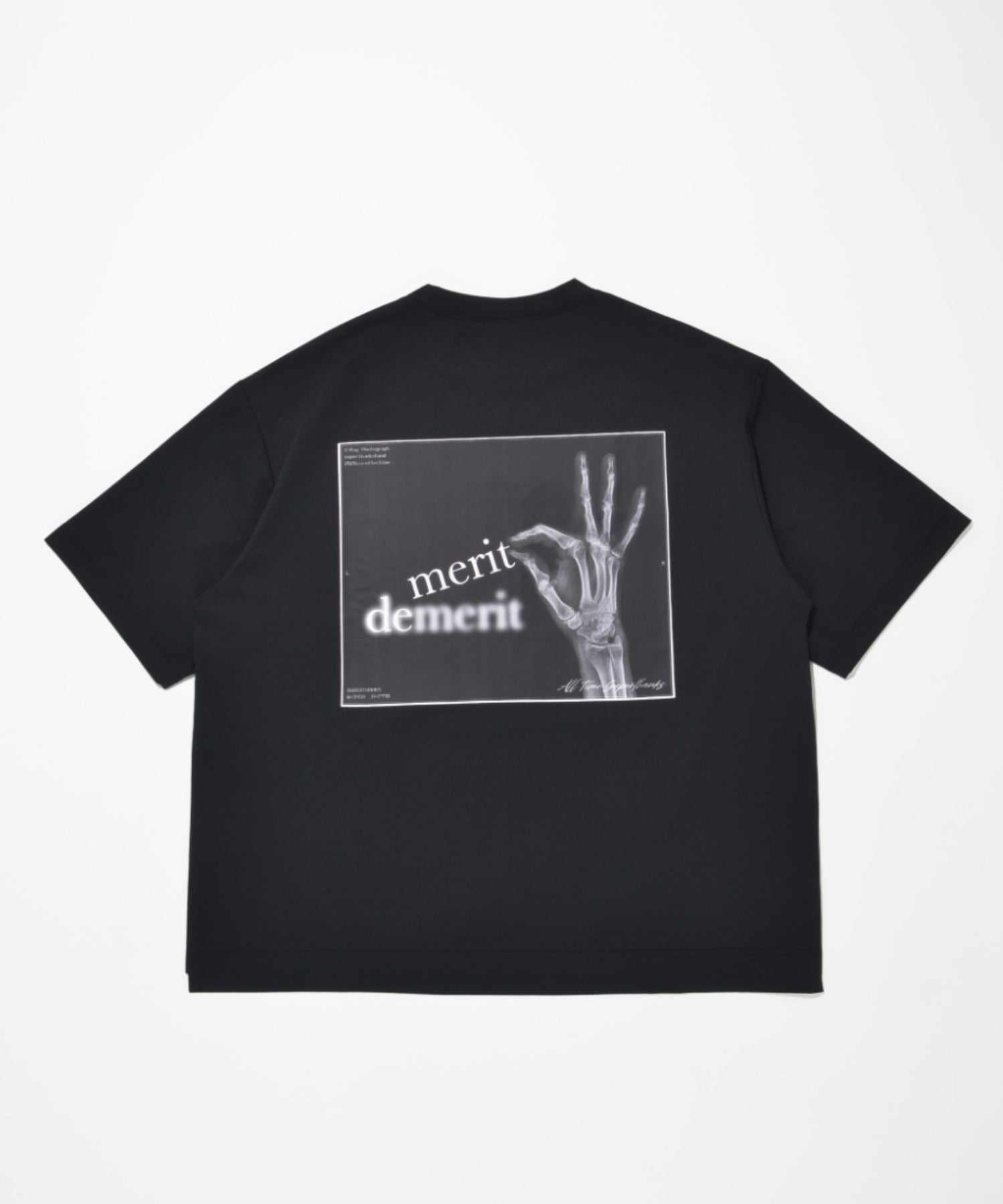 [merit] Functional S/S T-shirt - black