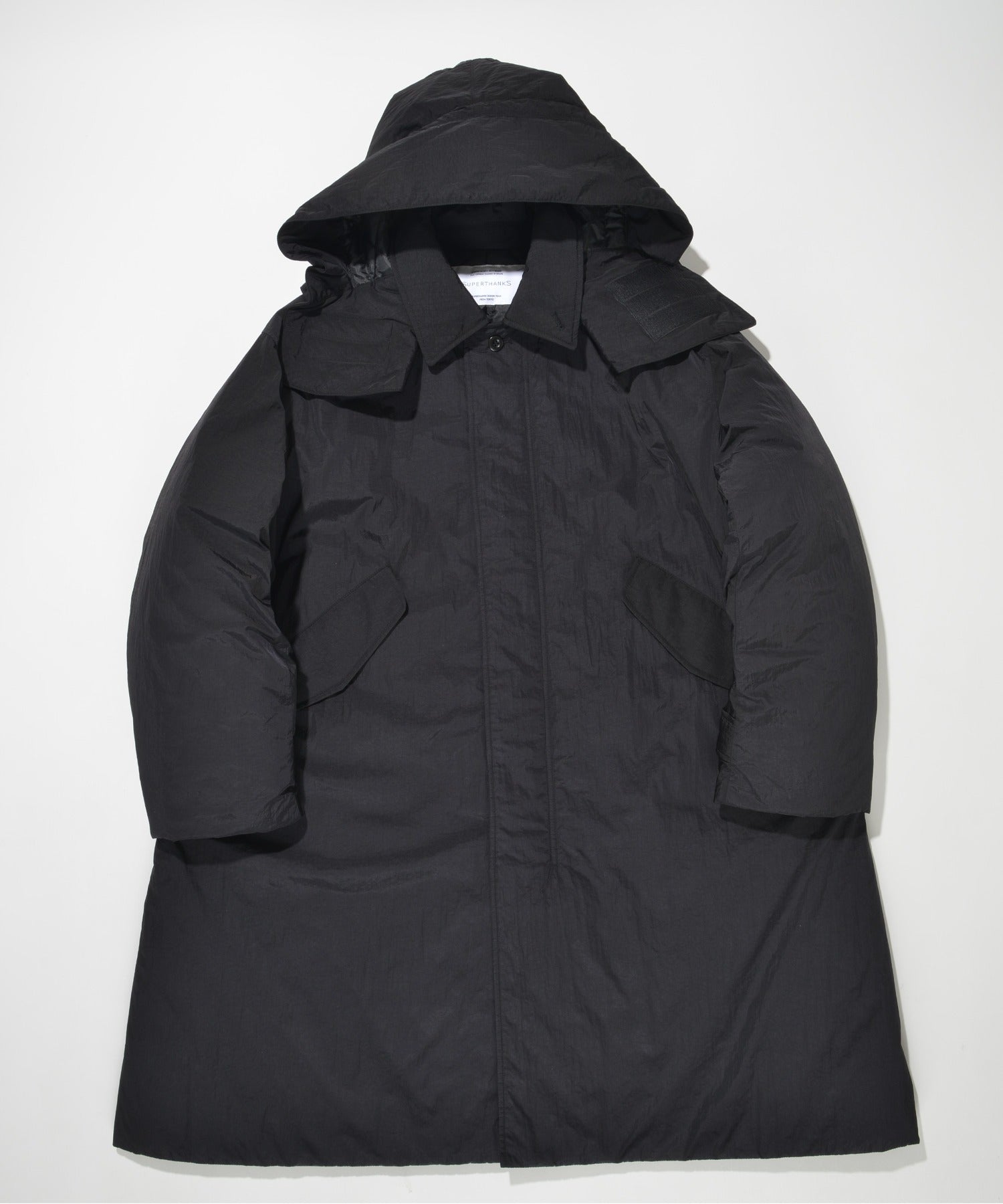 2WAYモッズコート×ステンカラーコート/Soutien collar field coat - navy